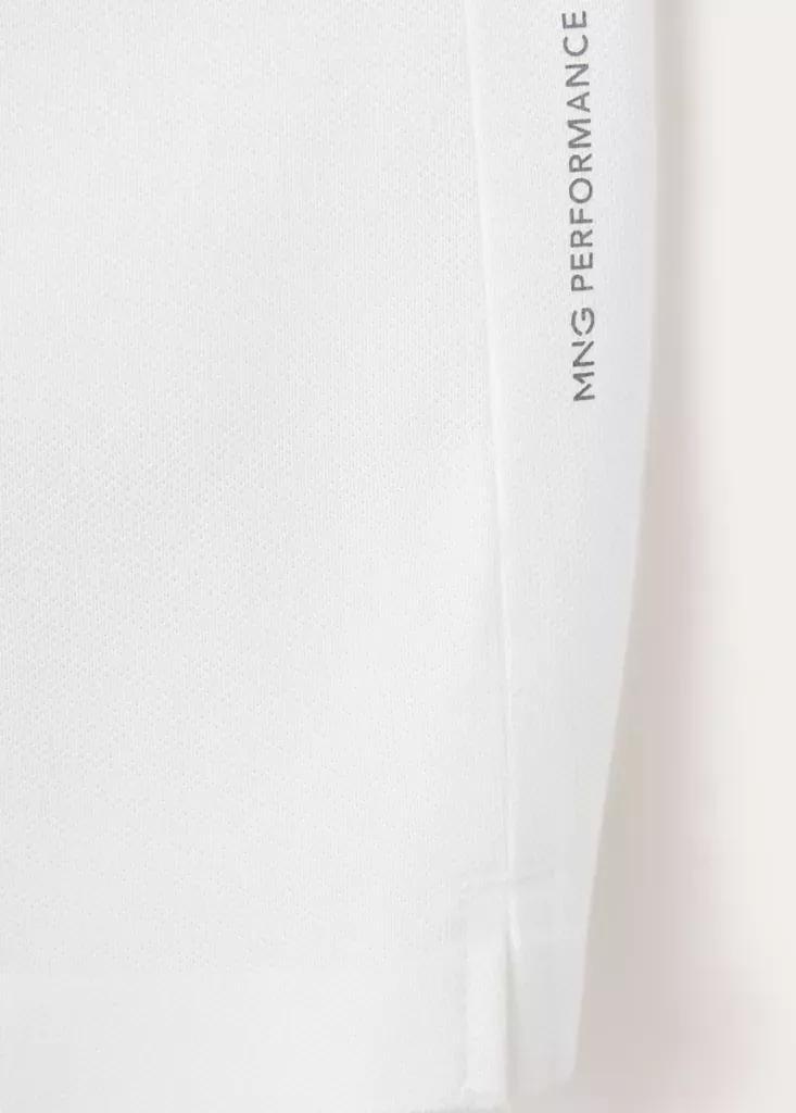White Slim-Fit Thermolite Polo Shirt, Natural White, large image number 7