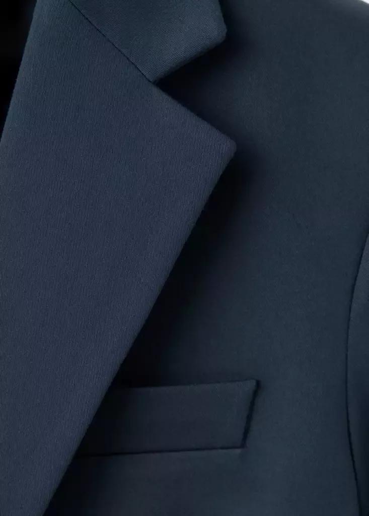 Navy Fitted Suit Blazer, , large image number 7