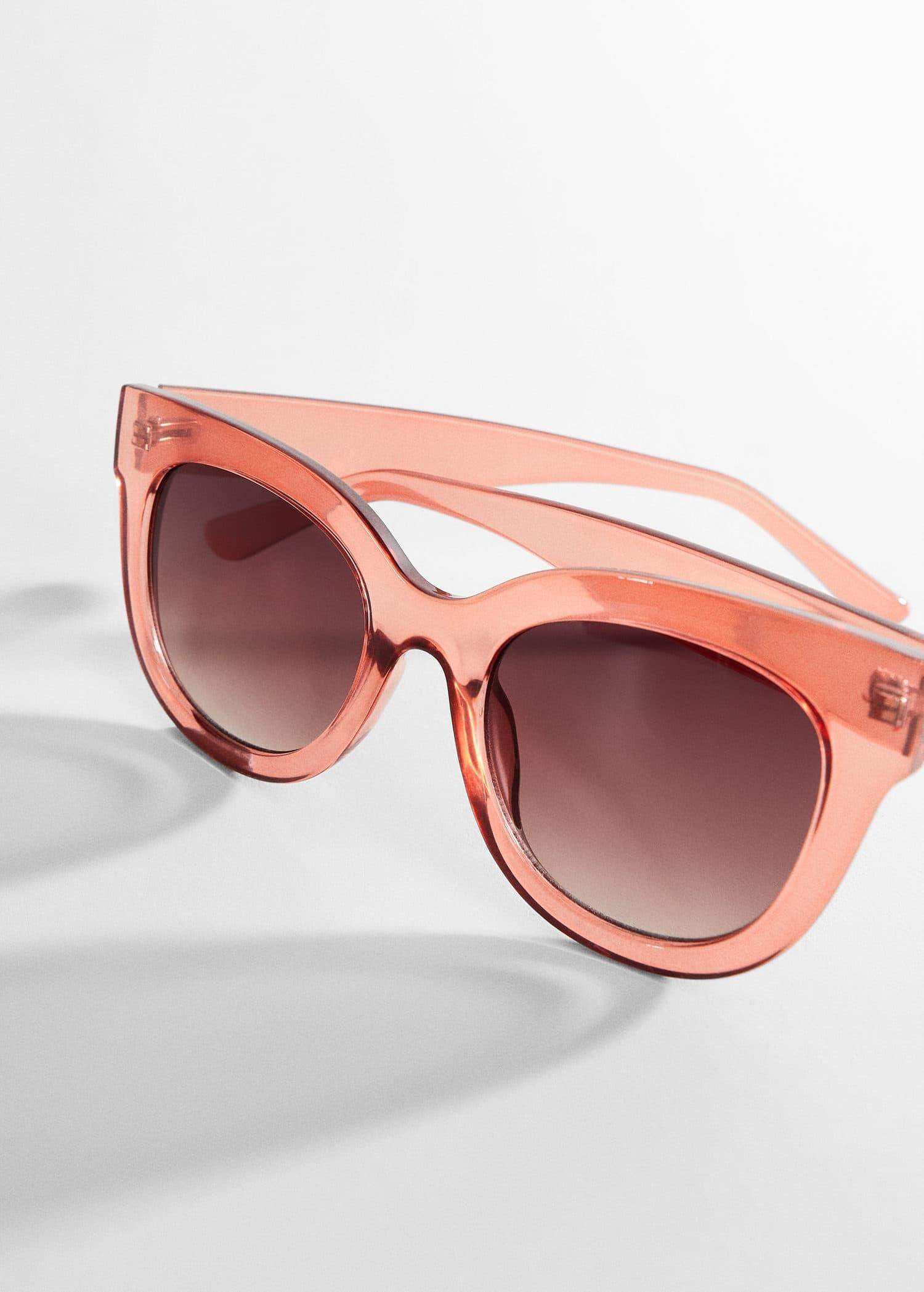 Orange Lt-Pastel Acetate Frame Sunglasses, , large image number 3