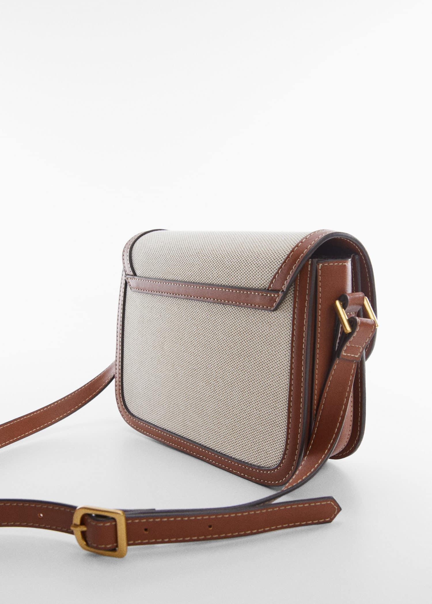 Brown Texture Cross-Body Bag, , large image number 3