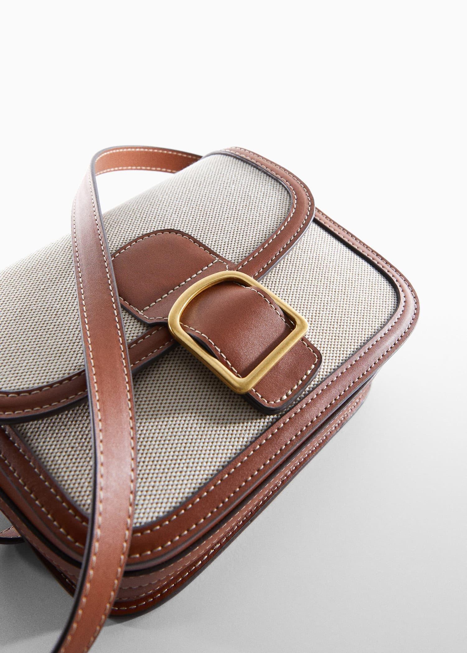 Brown Texture Cross-Body Bag, , large image number 4