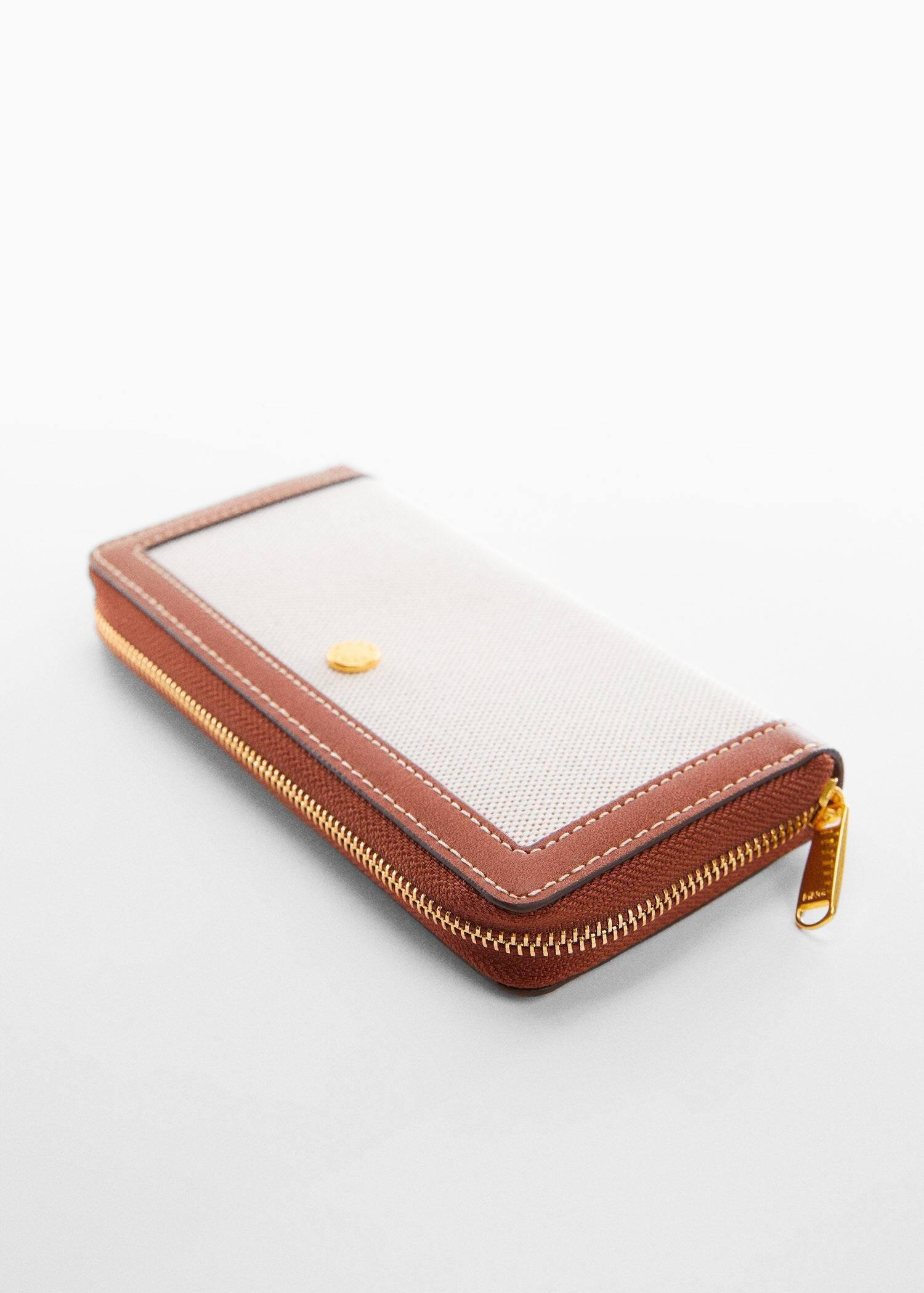 Brown Mixed Wallet, , large image number 2