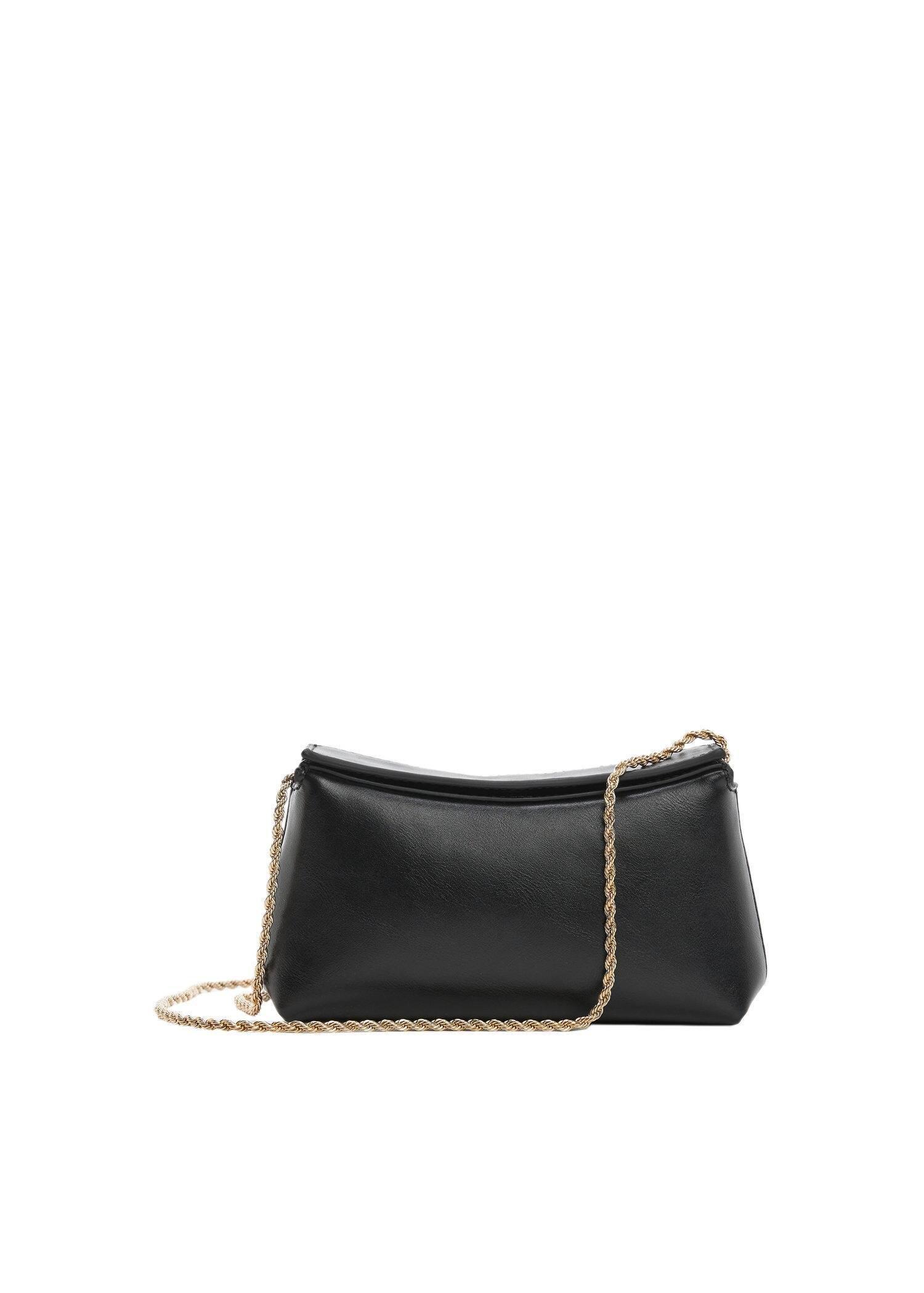 Black Chain Cross Body Bag, , large image number 1