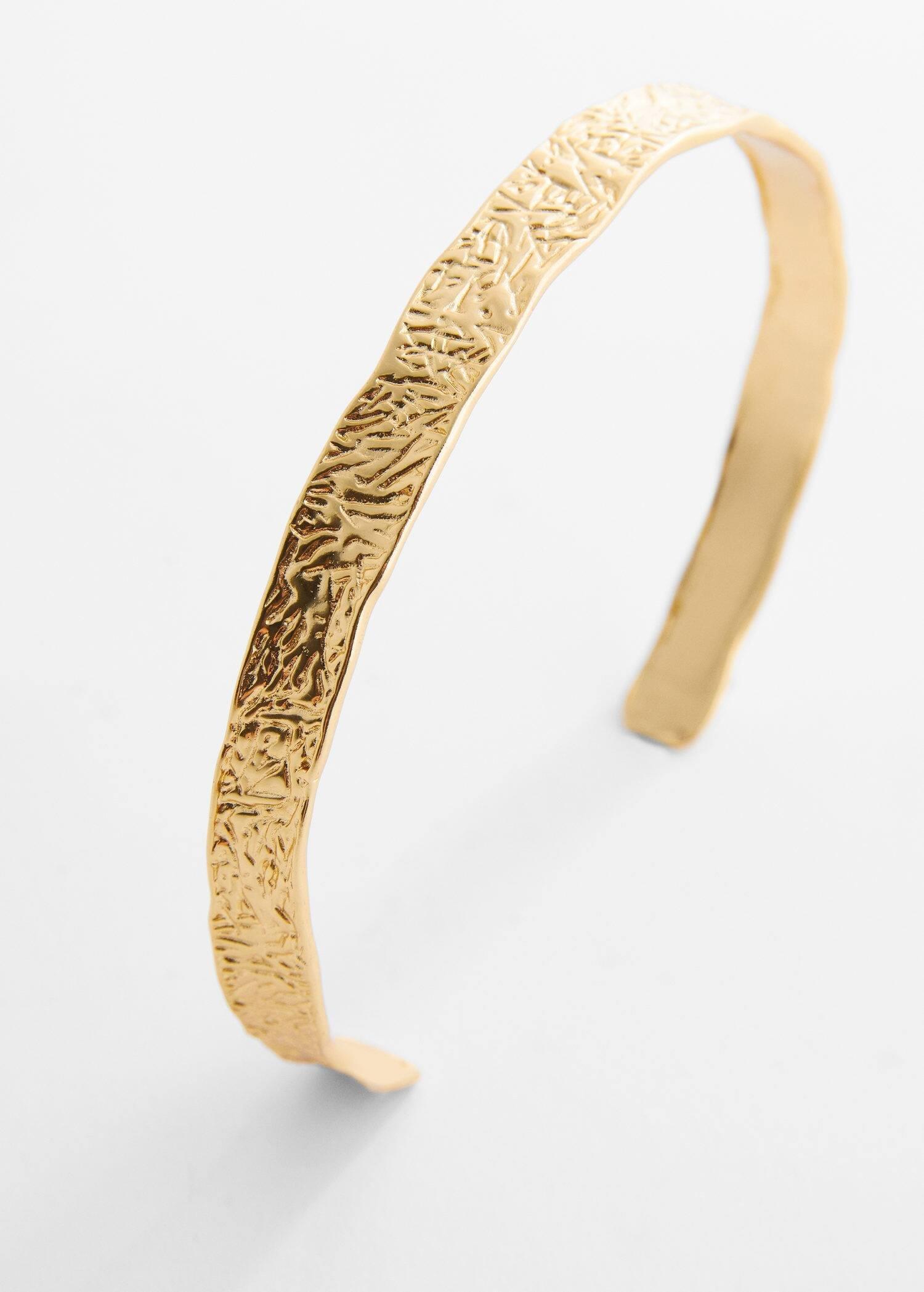 Gold Rigid Choker Necklace, , large image number 2