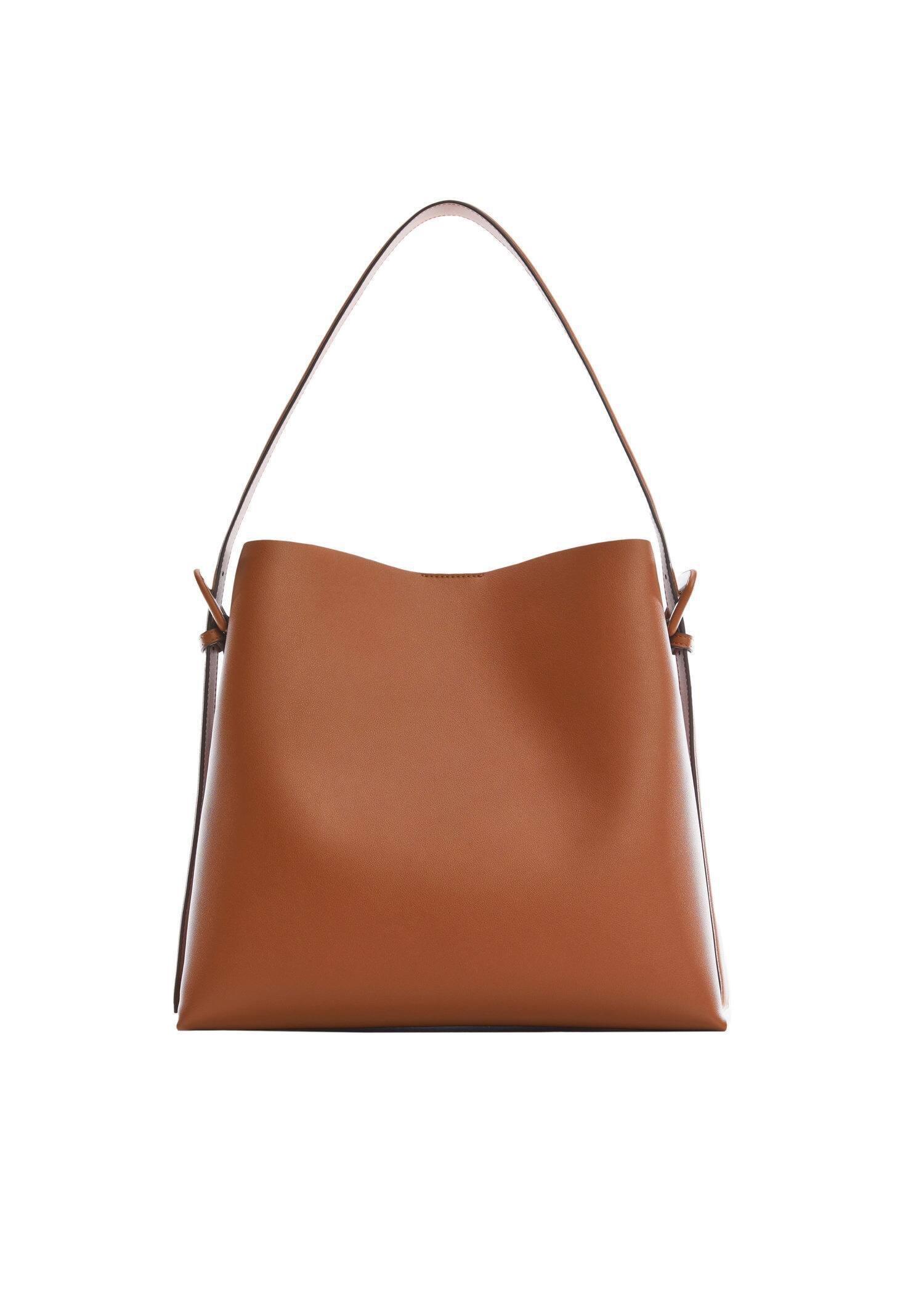 Brown Shopper Bag Buckle, , large image number 0