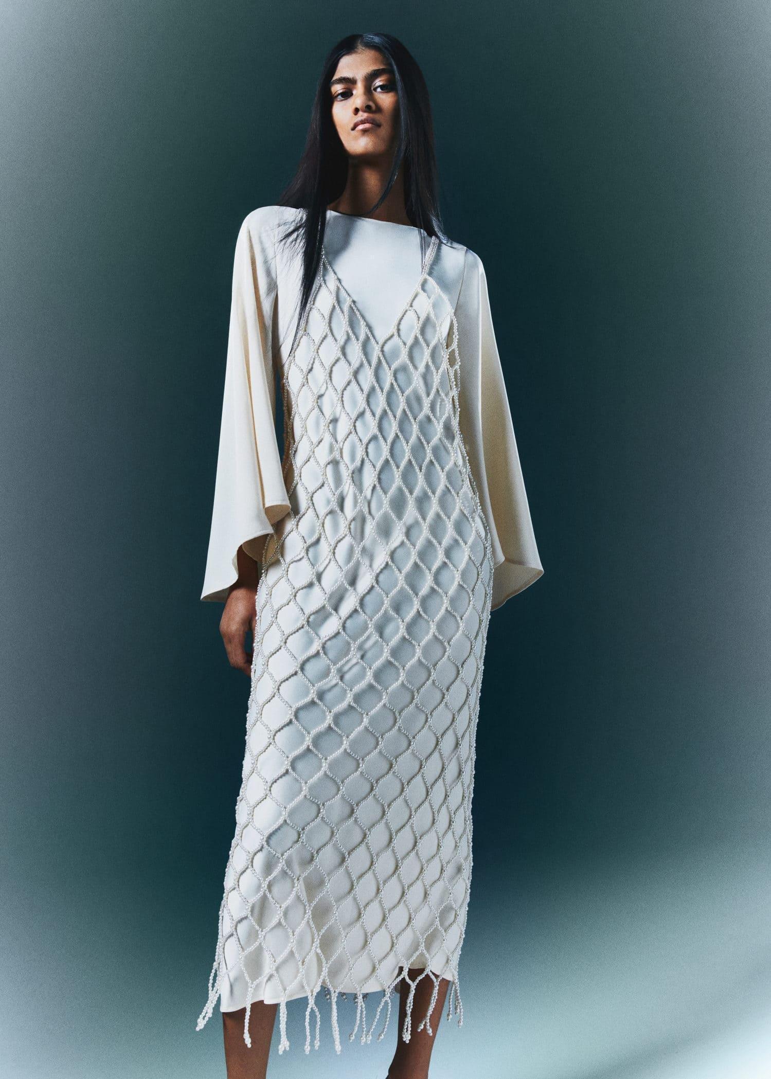 White Pearl Dress, , large image number 4