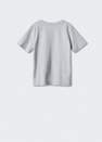 Mango - Grey Printed Cotton-Blend T-Shirt, Kids Boys