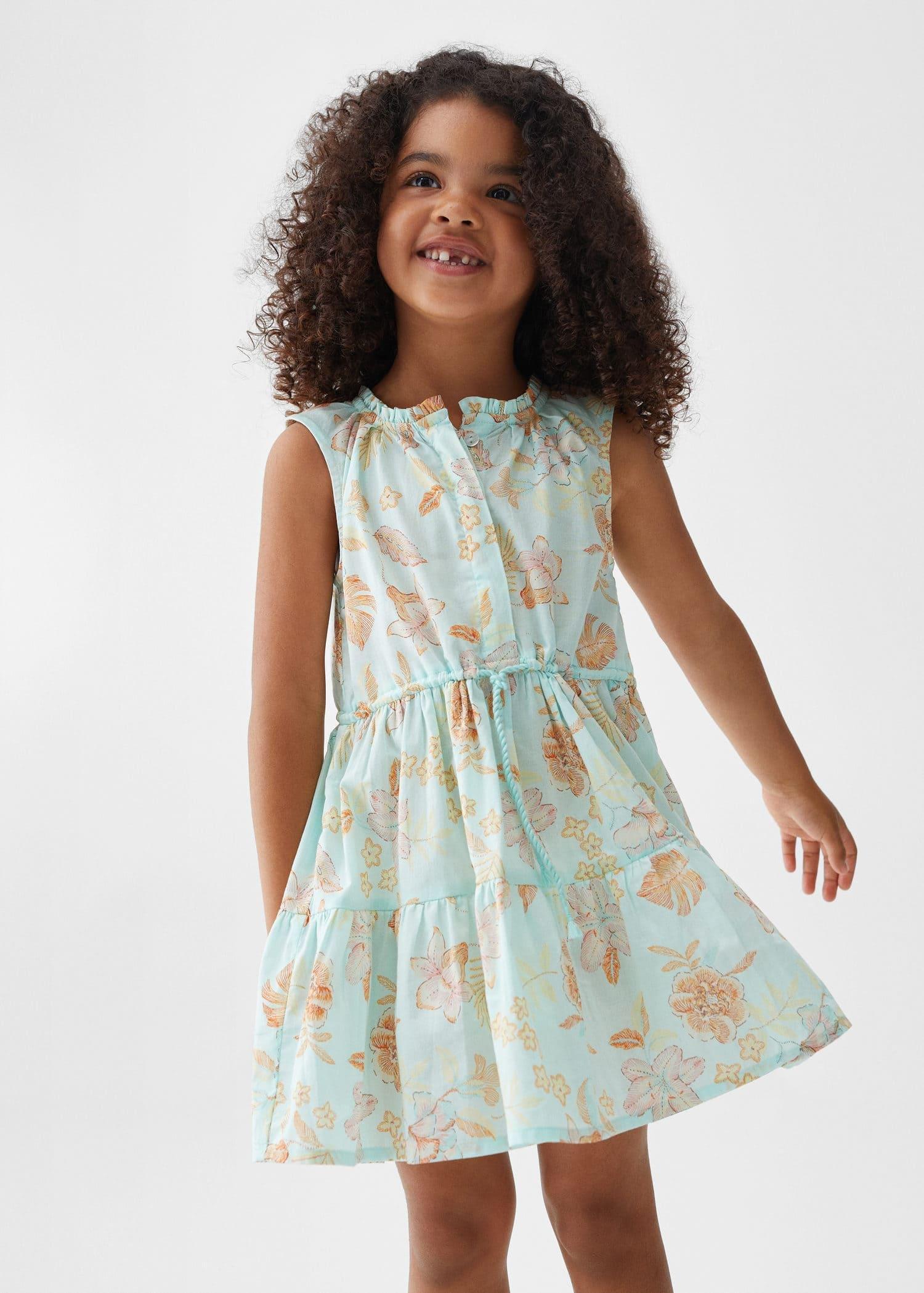 Turquoise kids outlet dress