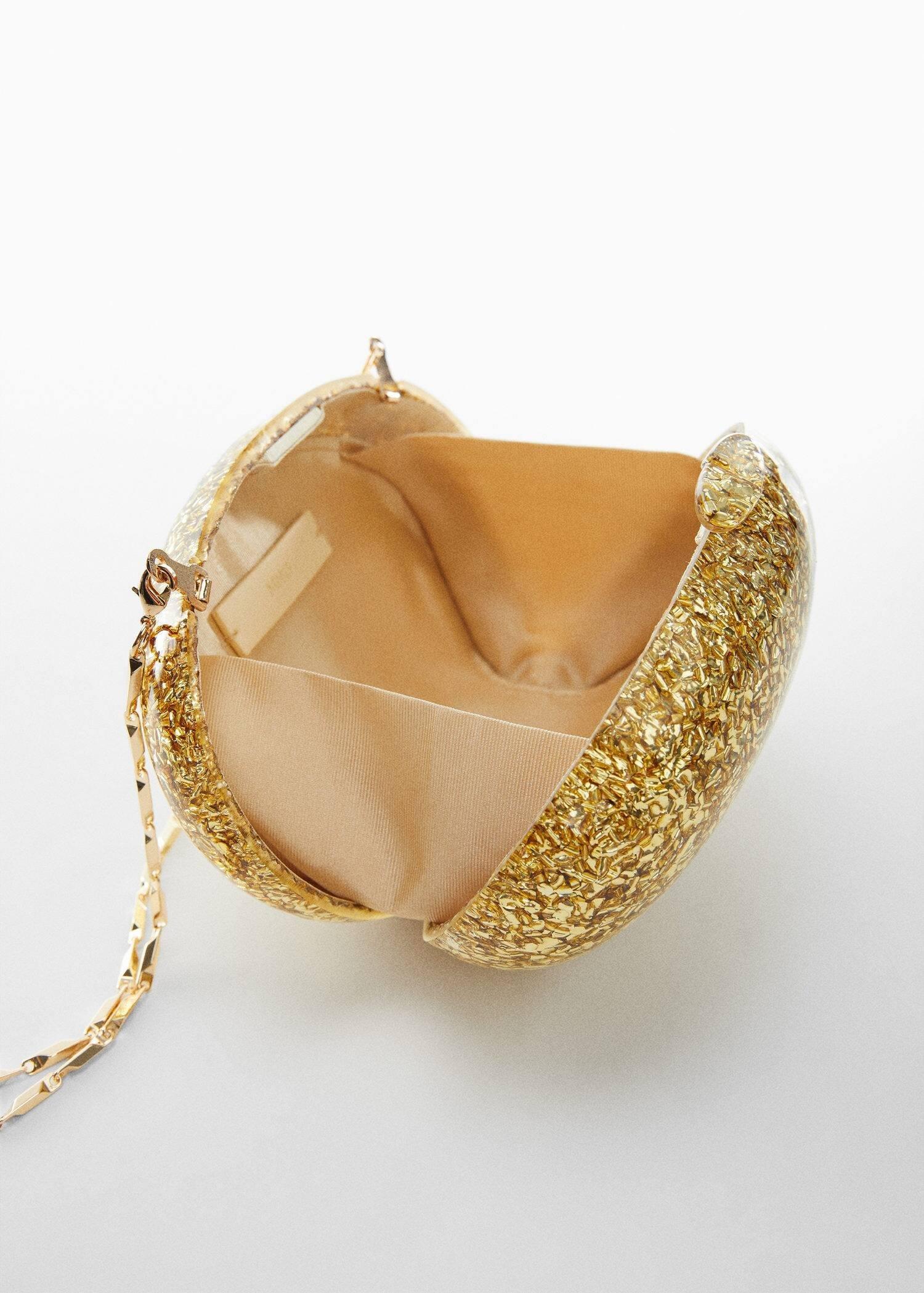 Gold Box Clutch With Chain, , large image number 2