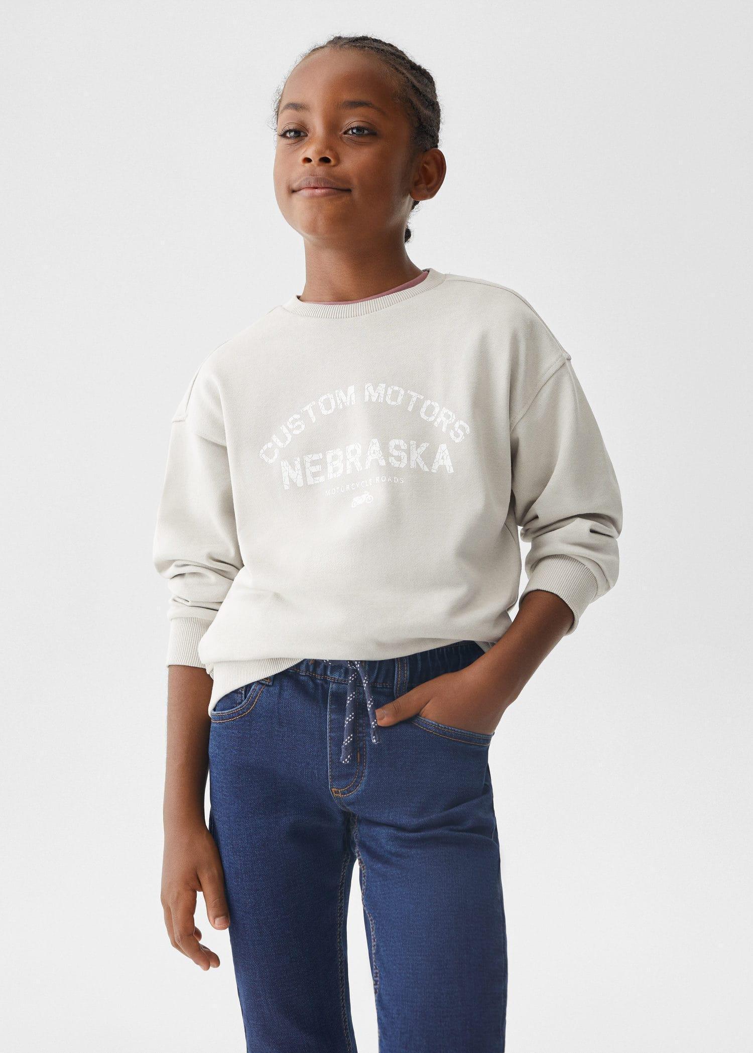 Blue Comfy-Fit Jeans, Kids Boys, , large image number 1