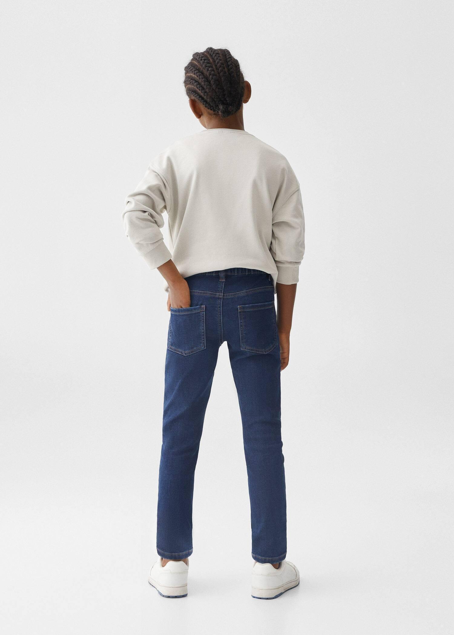 Blue Comfy-Fit Jeans, Kids Boys, , large image number 2