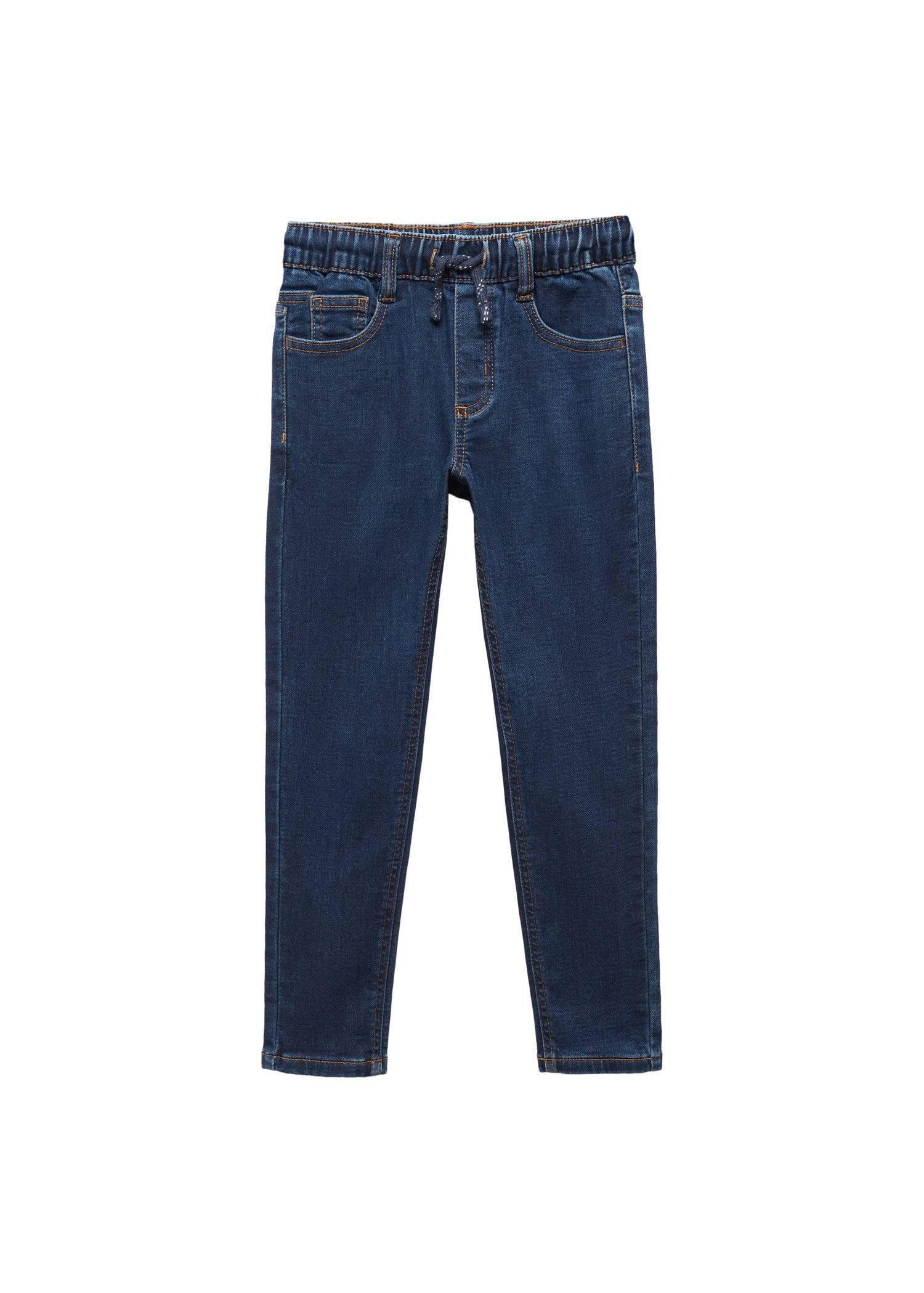 Blue Comfy-Fit Jeans, Kids Boys, , large image number 4