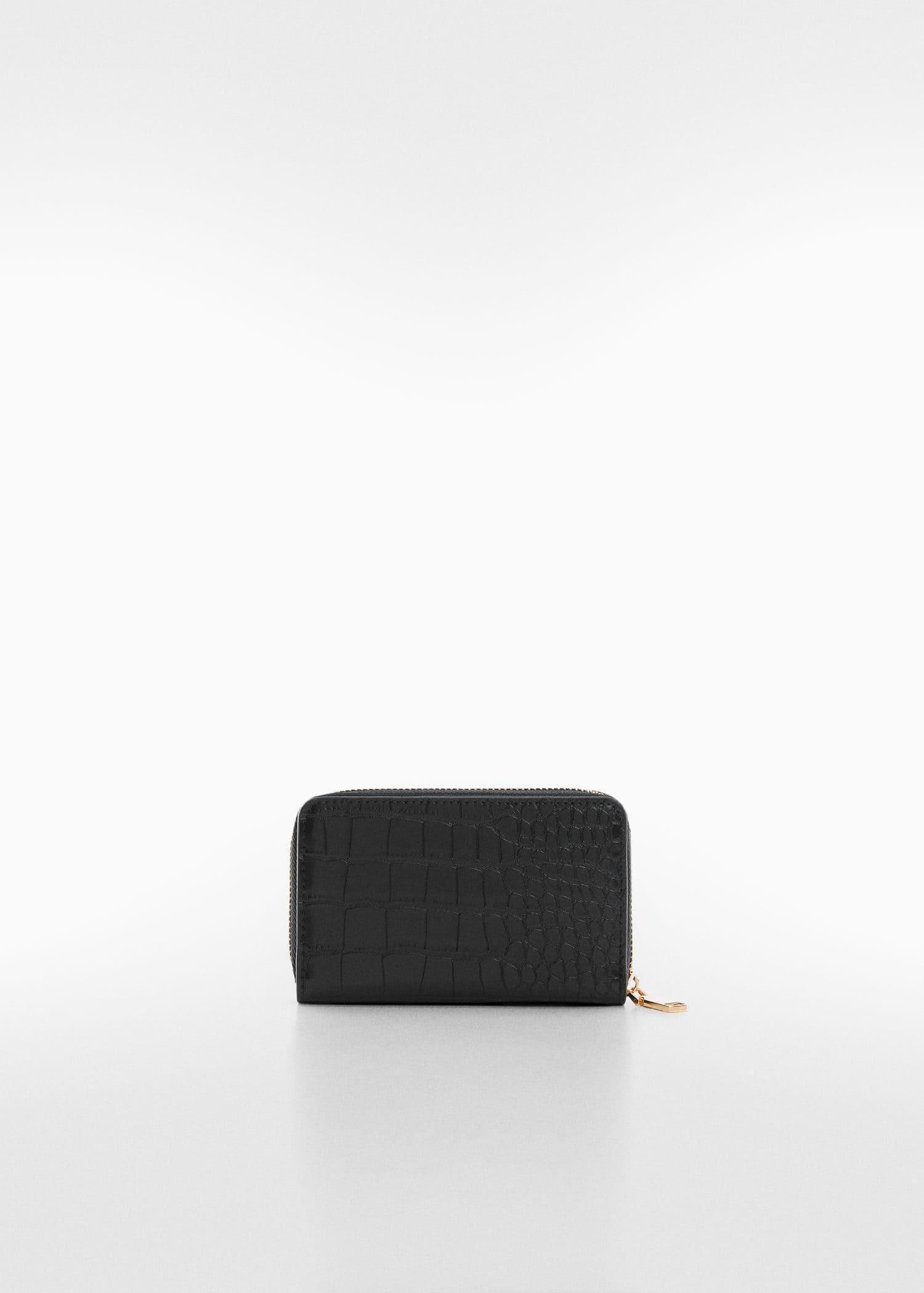 Black Cocodrile Logo Wallet, , large image number 2