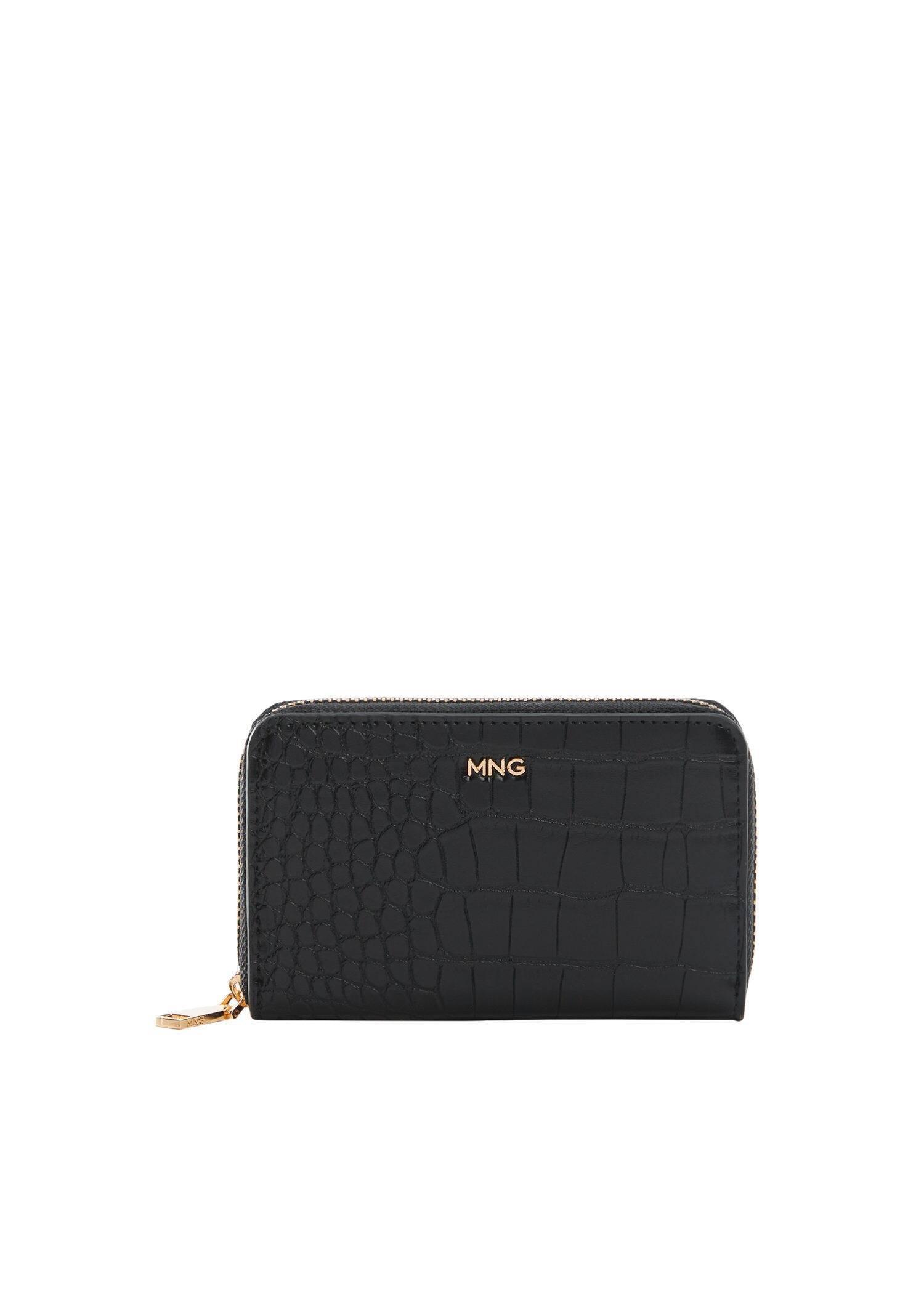 Black Cocodrile Logo Wallet, , large image number 3