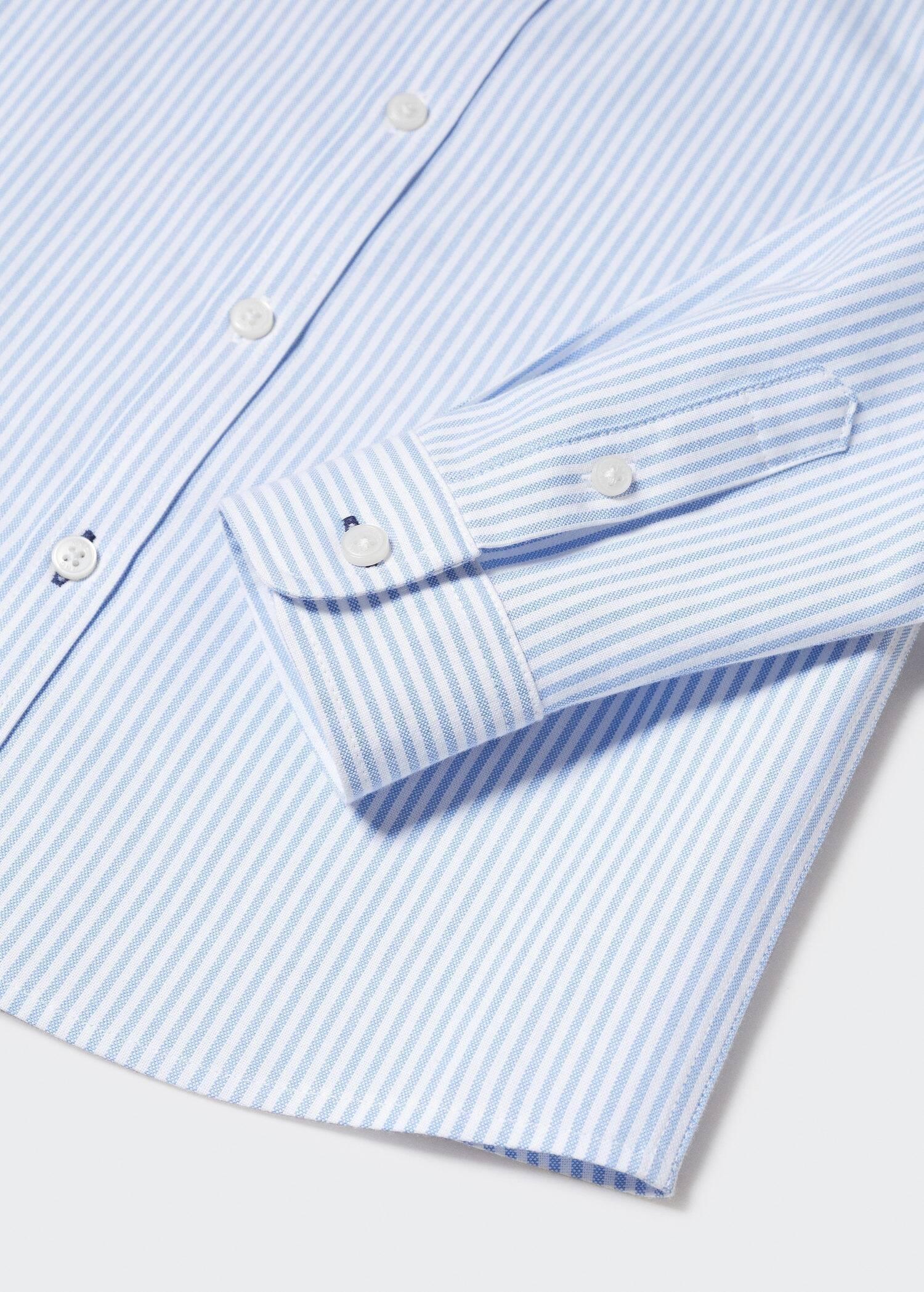 Blue Striped Shirt, Kids Boys, , large image number 2