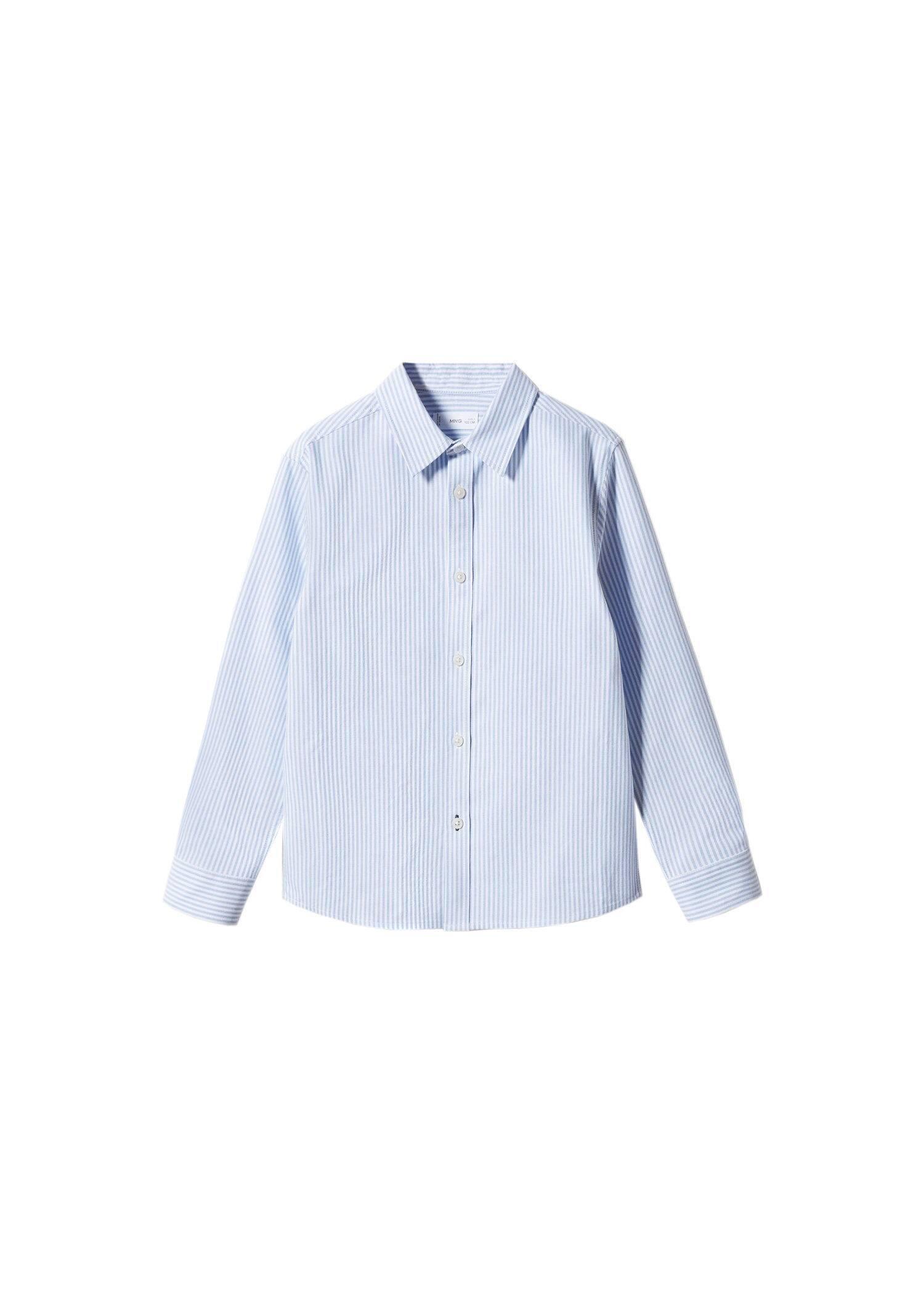 Blue Striped Shirt, Kids Boys, , large image number 3