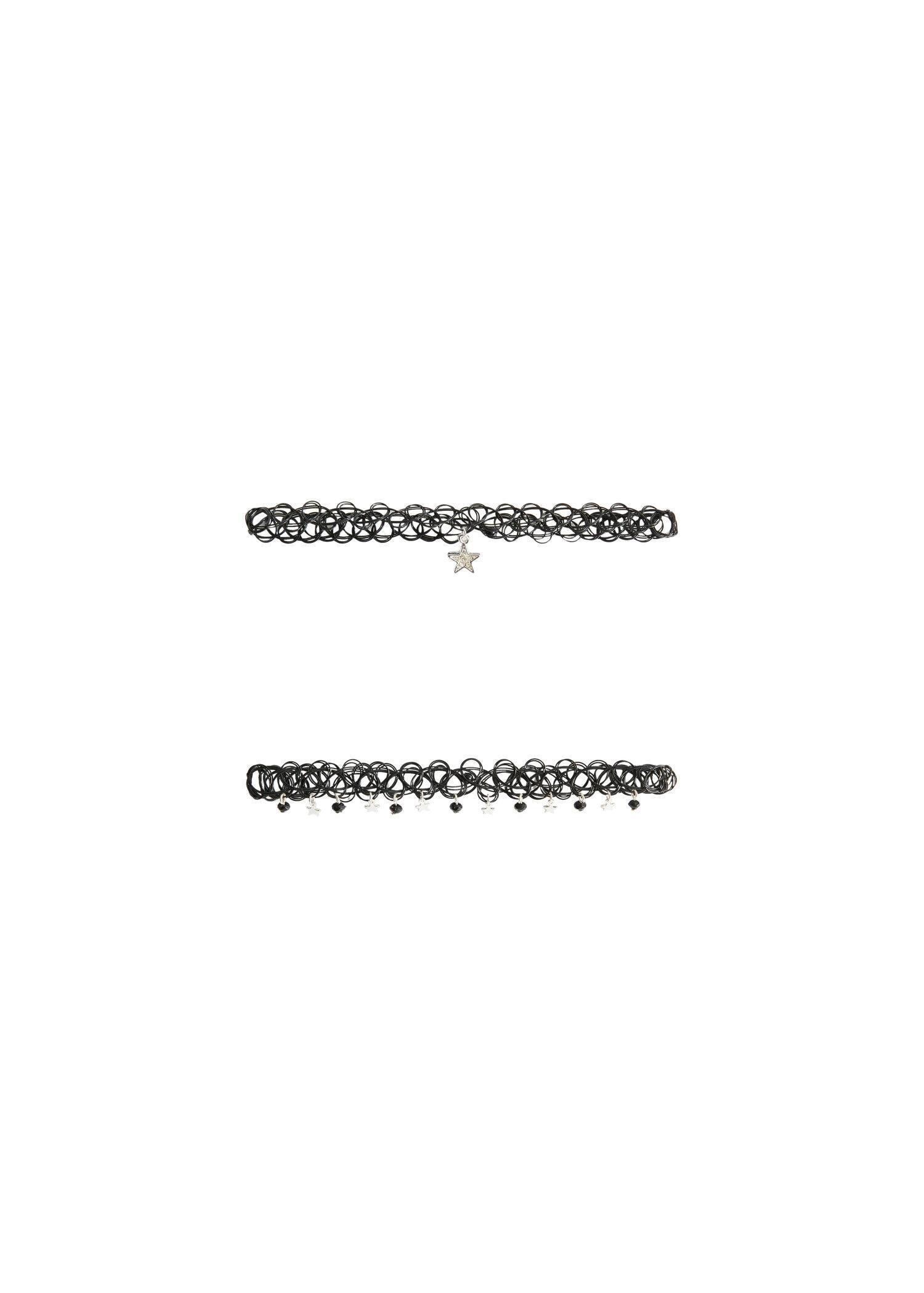 Black Chokers - Set Of 2, Kids Girls, , large image number 1