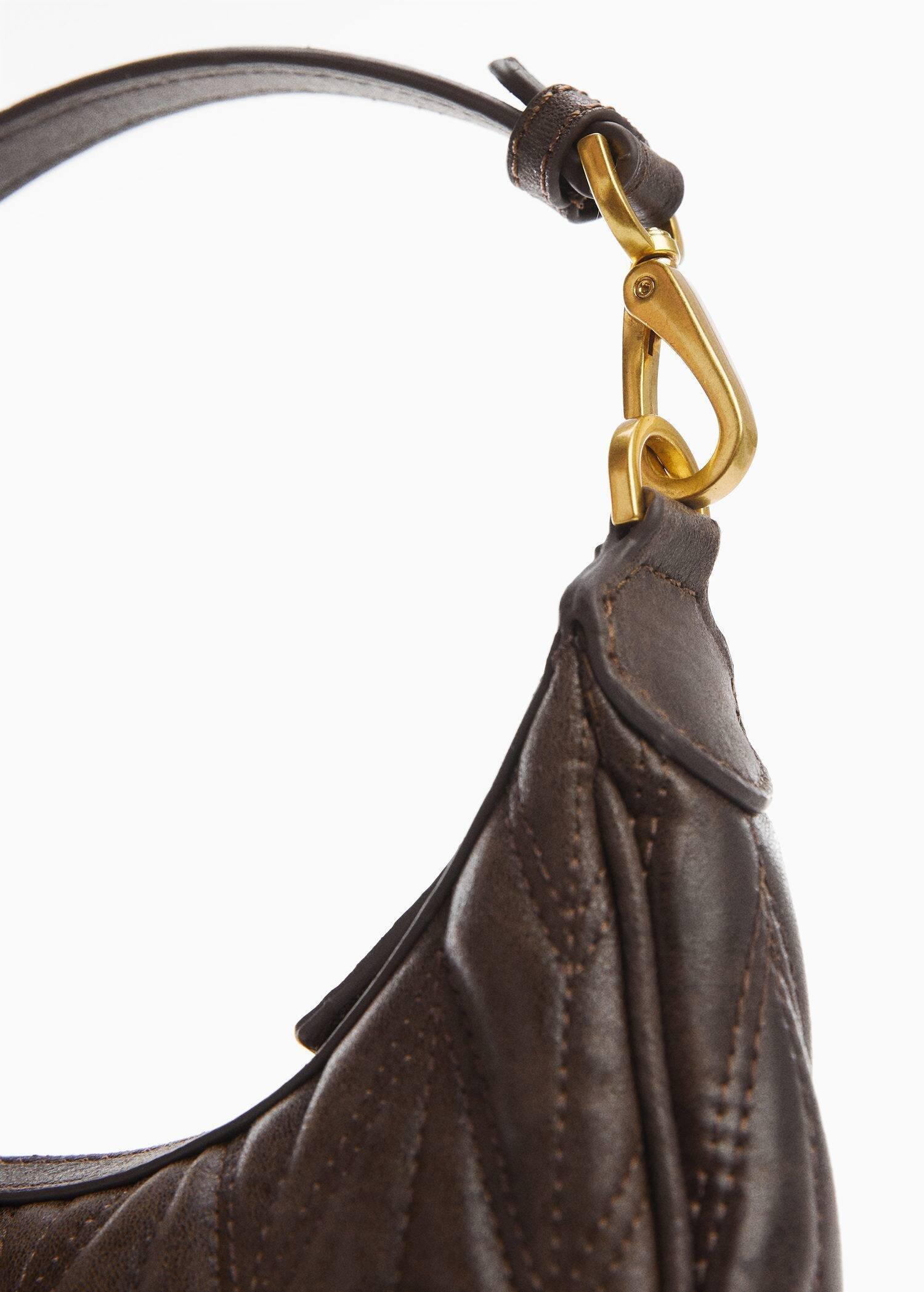 brown Quilted shoulder bag, , large image number 1