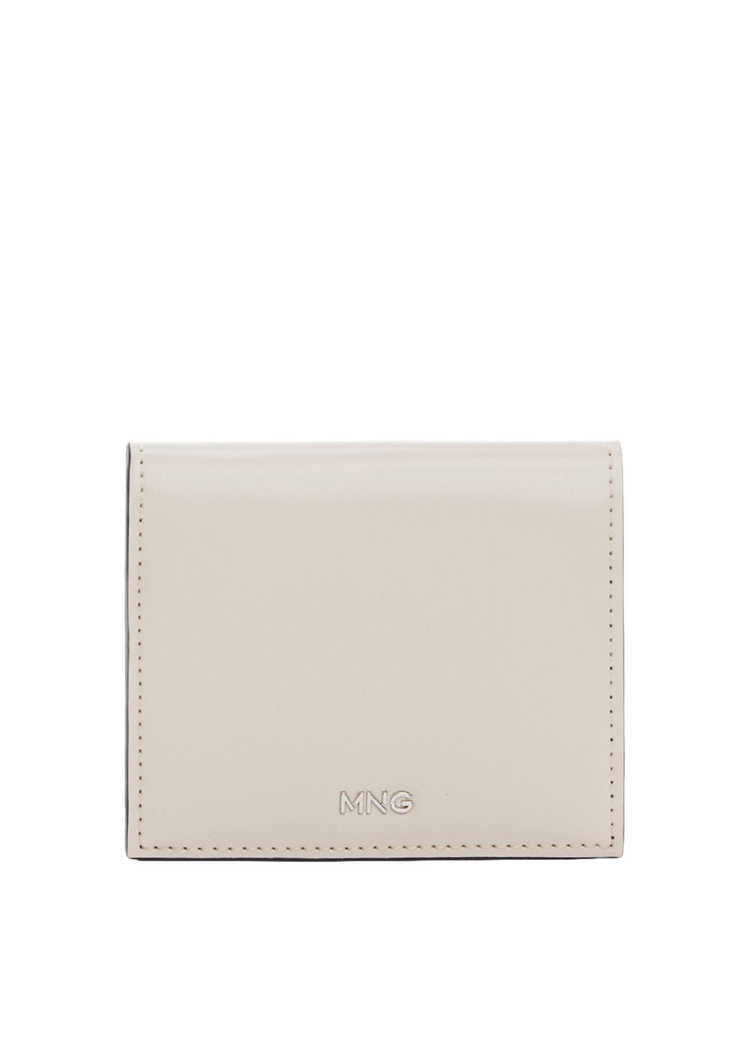 White Logo Embossed Wallet, , large image number 3