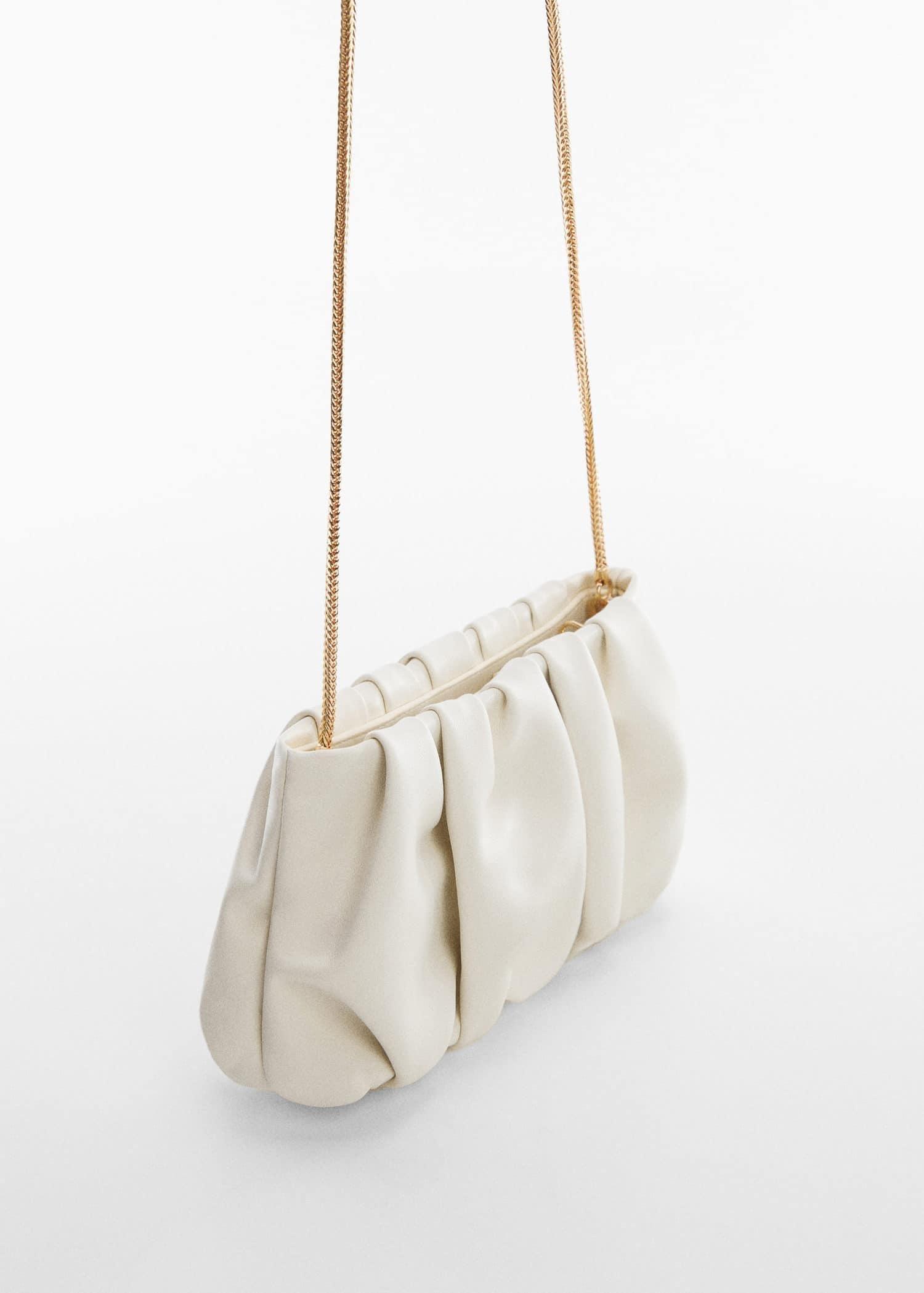White Quilted Chain Bag, , large image number 0