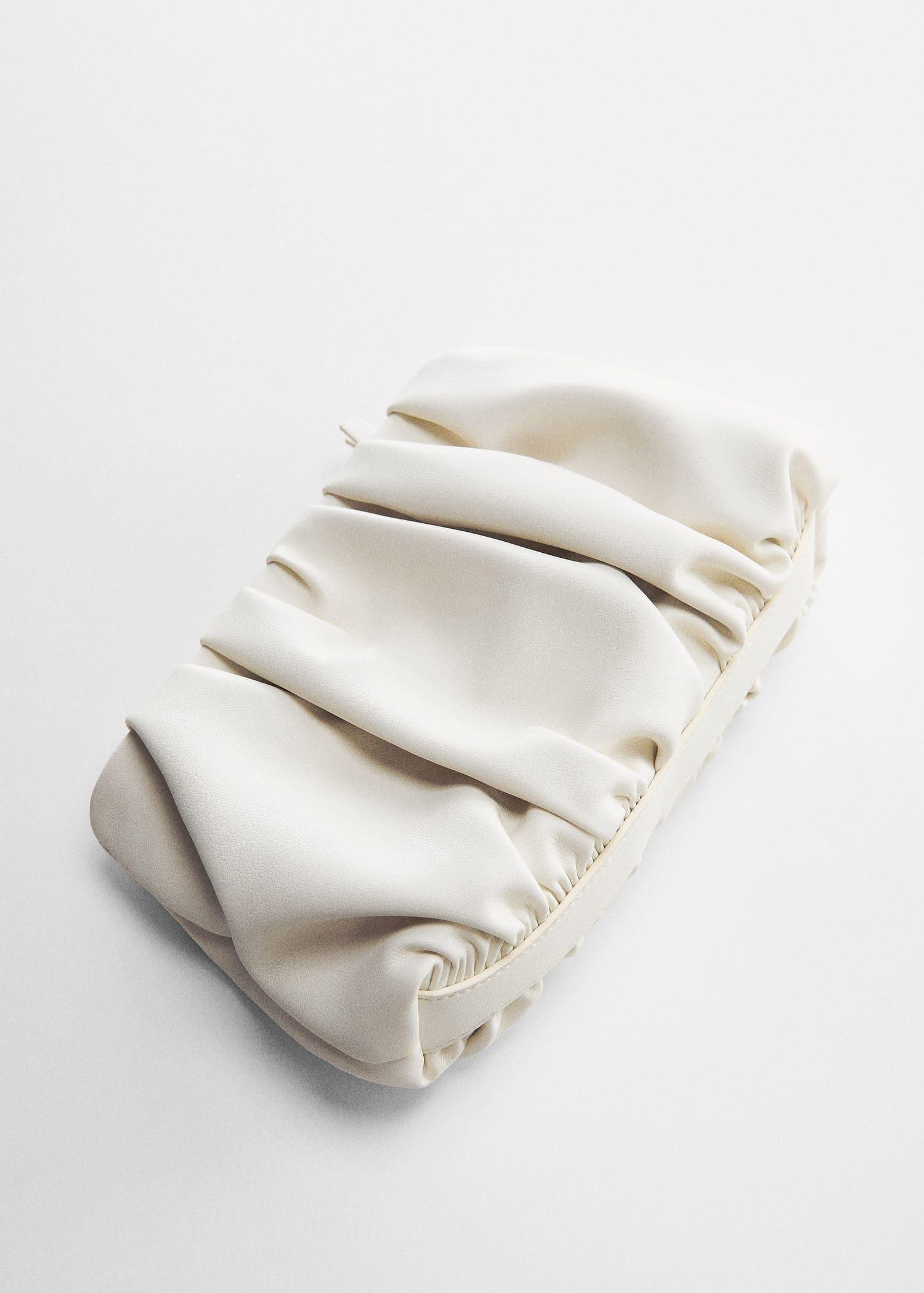 White Quilted Chain Bag, , large image number 1