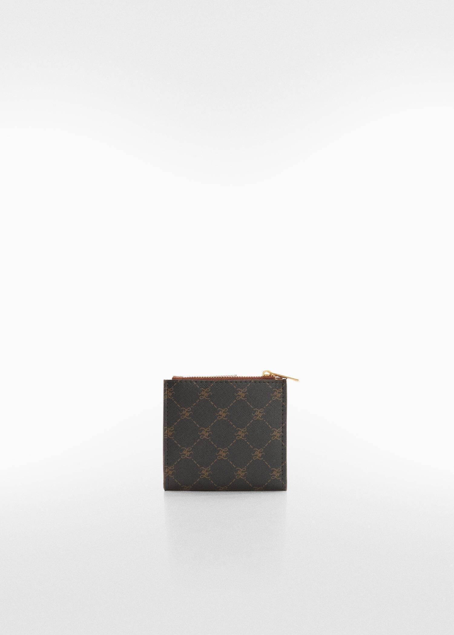 Brown Printed Wallet, , large image number 2