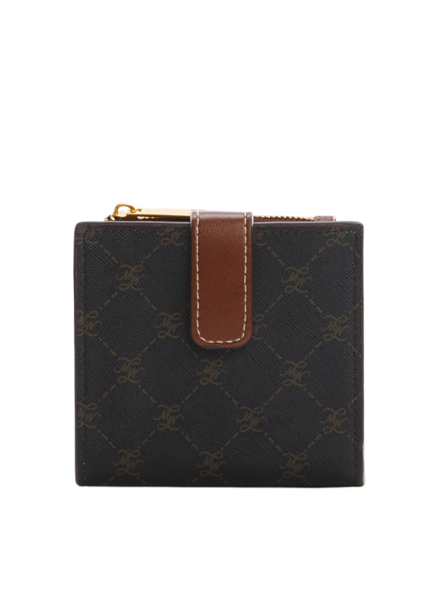 Brown Printed Wallet, , large image number 3