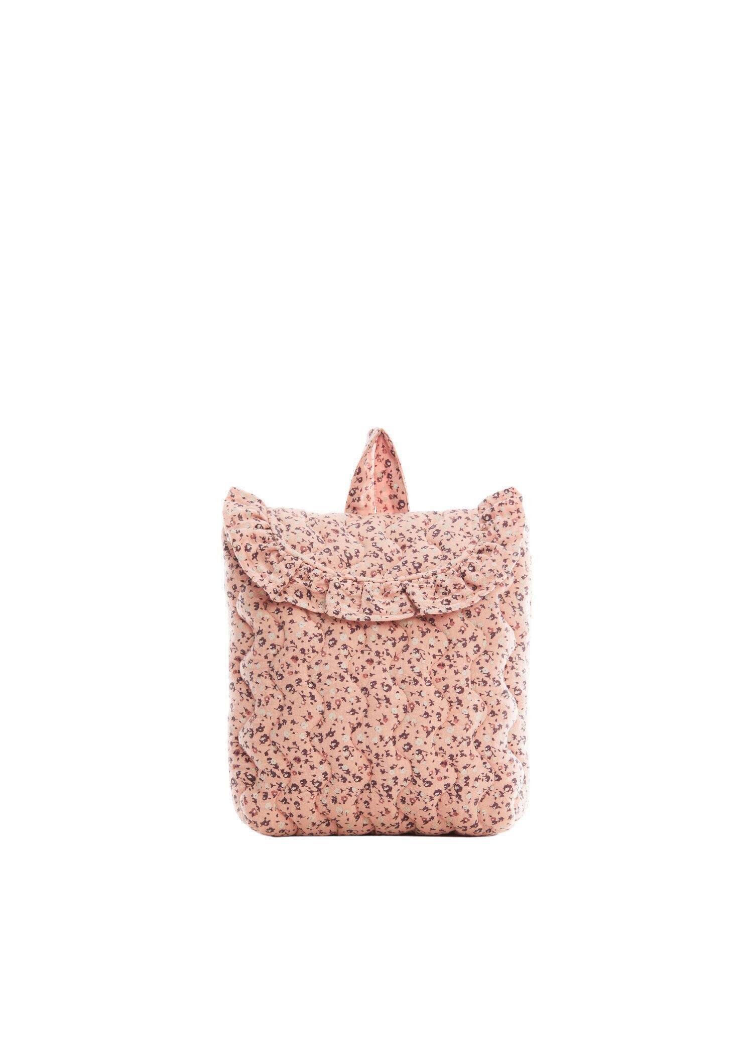 Pink Printed Backpack, Kids Girls, , large image number 3