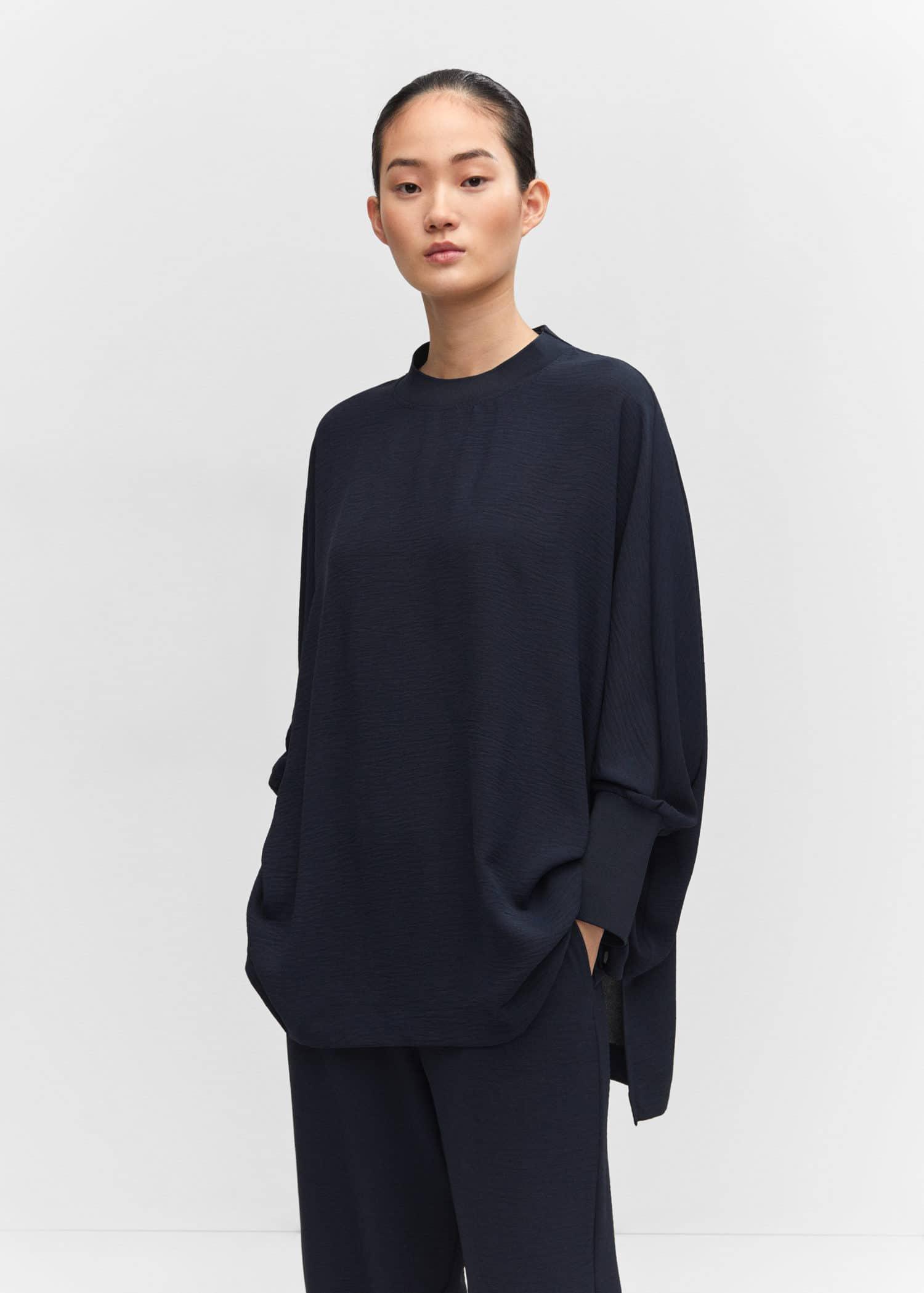 Oversized hotsell navy sweatshirt