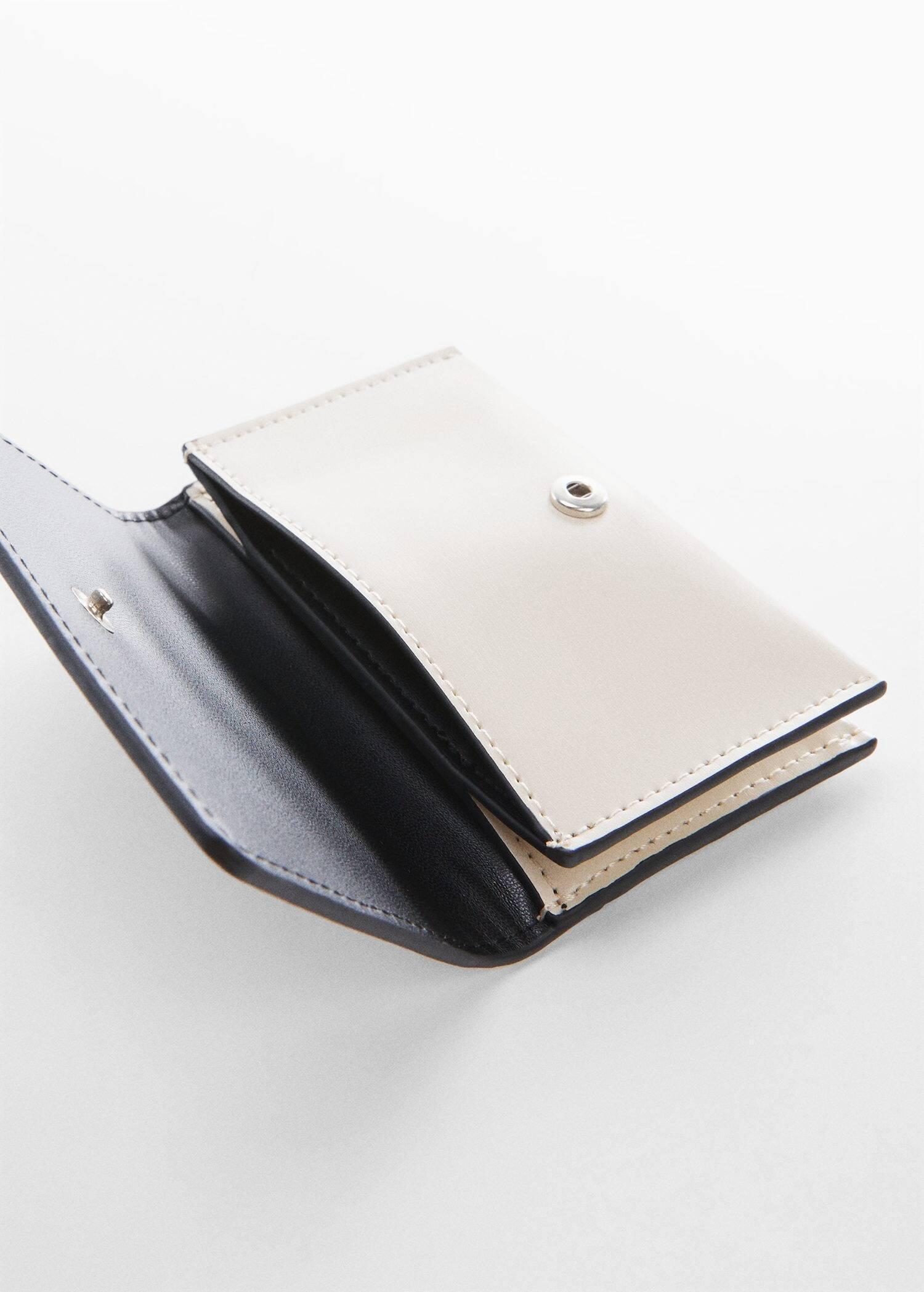 White Logo Embossed Wallet, , large image number 0