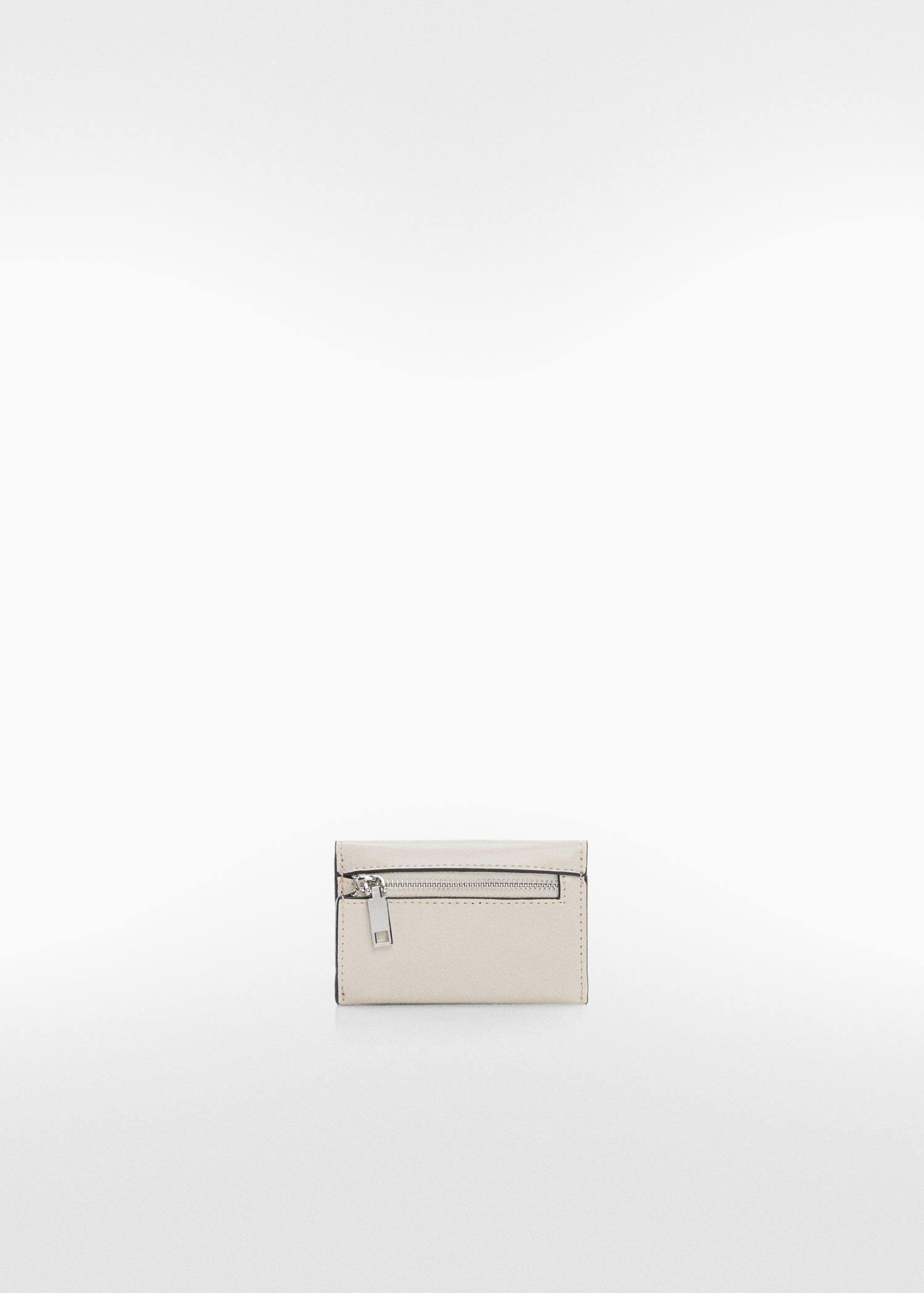 White Logo Embossed Wallet, , large image number 2