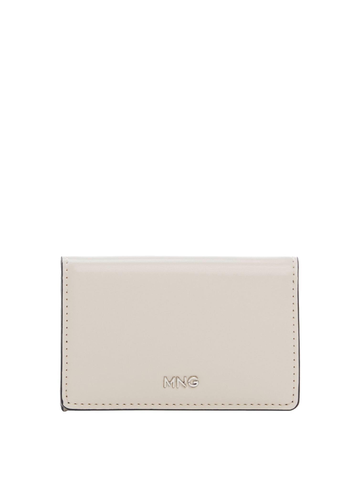 White Logo Embossed Wallet, , large image number 3