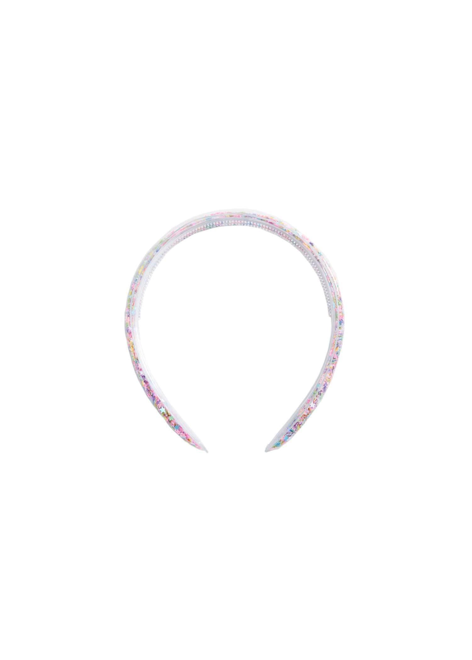 Pink Transparent Star Headband, Kids Girls, , large image number 2