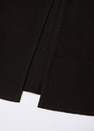 Mango - Black Back Slit Fitted Dress