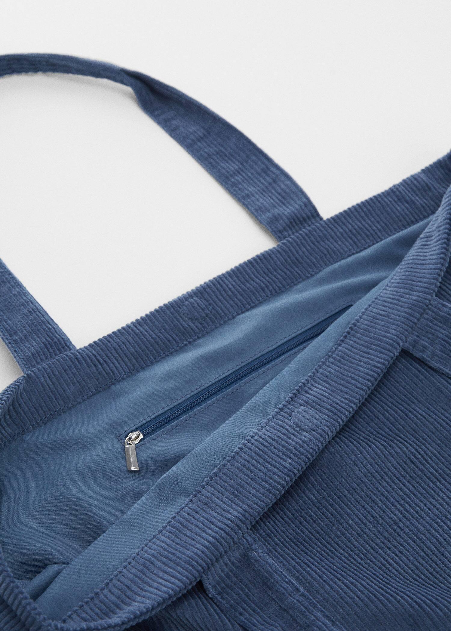 Blue Corduroy Bag, Kids Girls, , large image number 2
