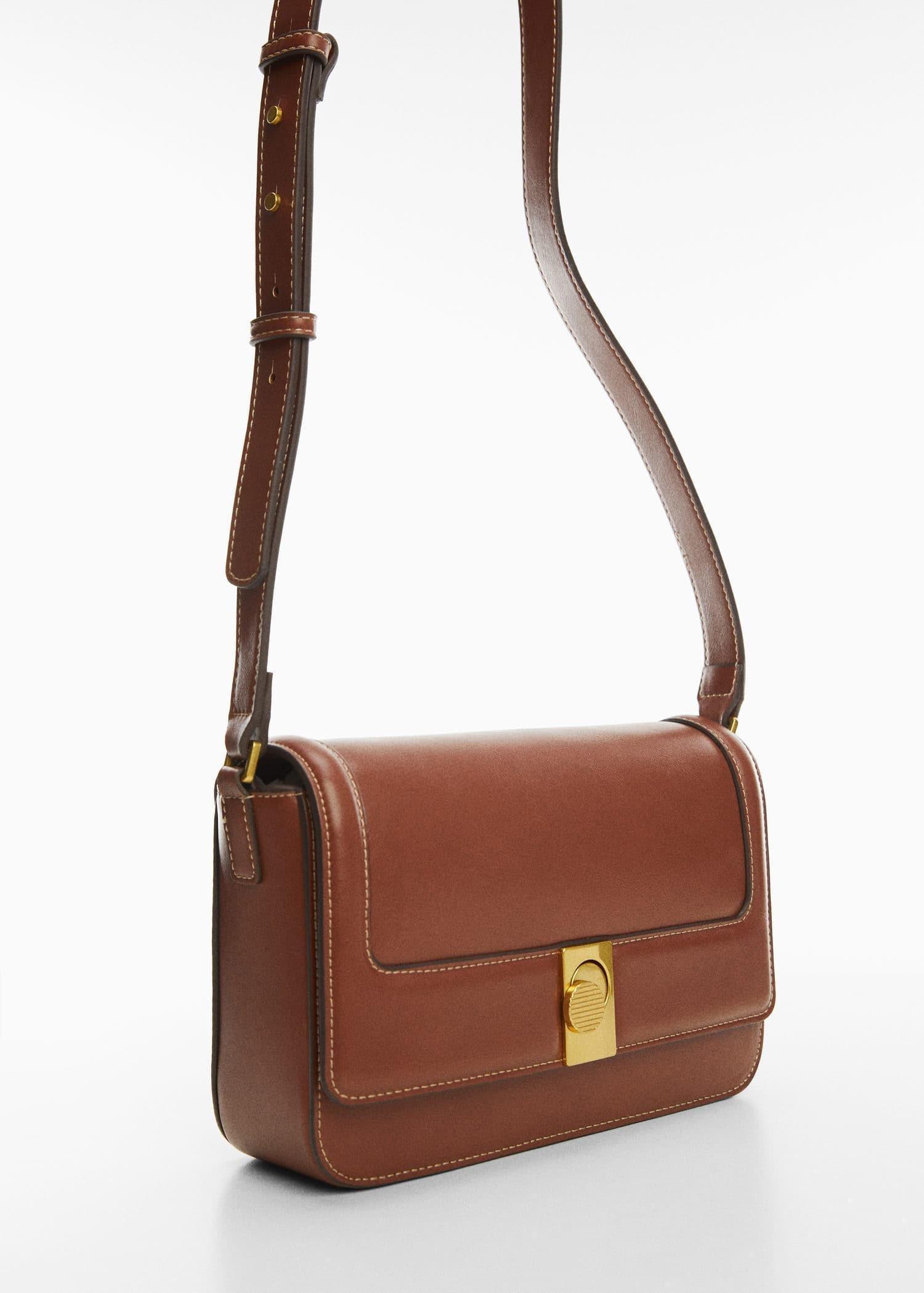 Brown Crossbody Bag With Flap, , large image number 0