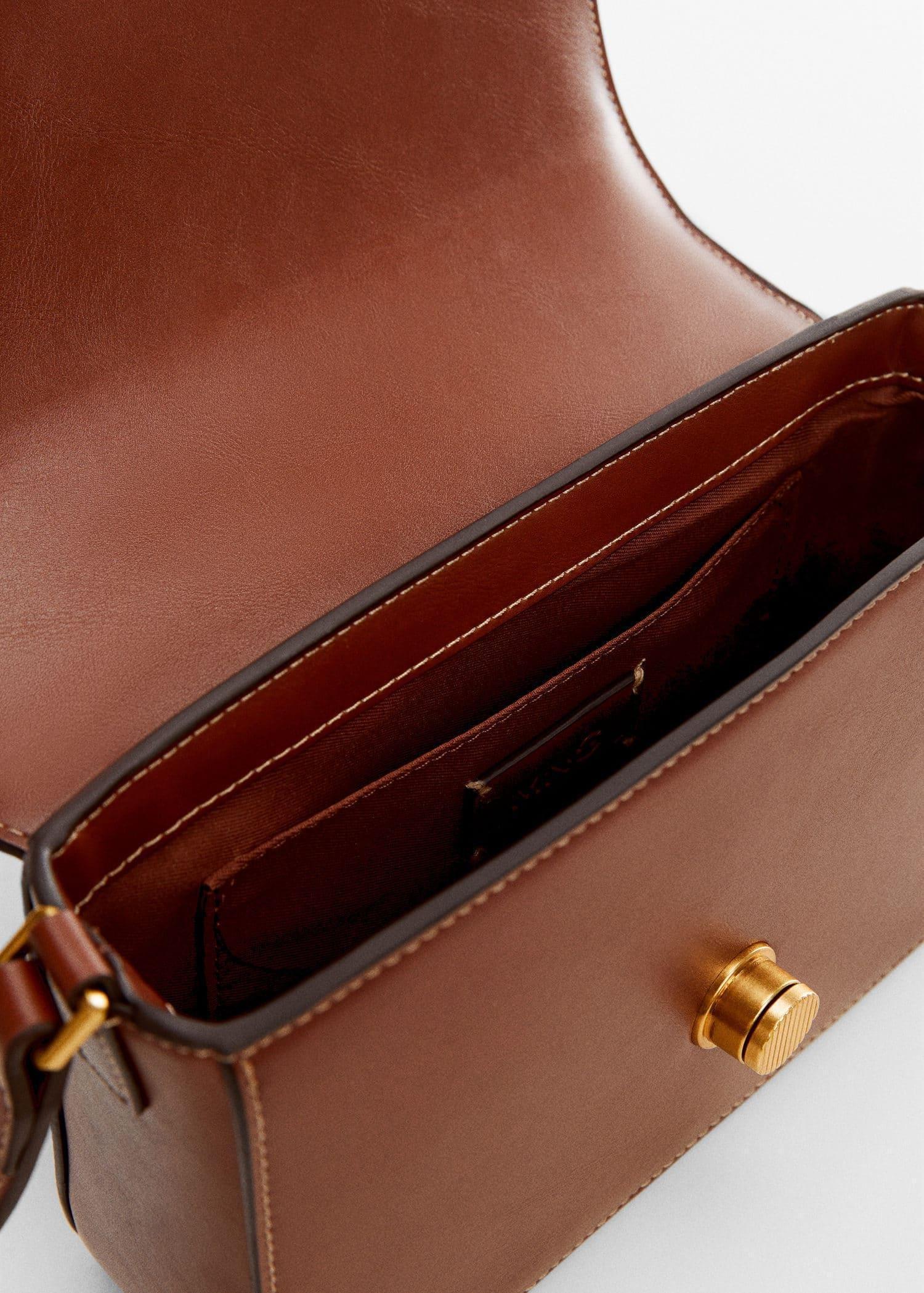 Brown Crossbody Bag With Flap, , large image number 1