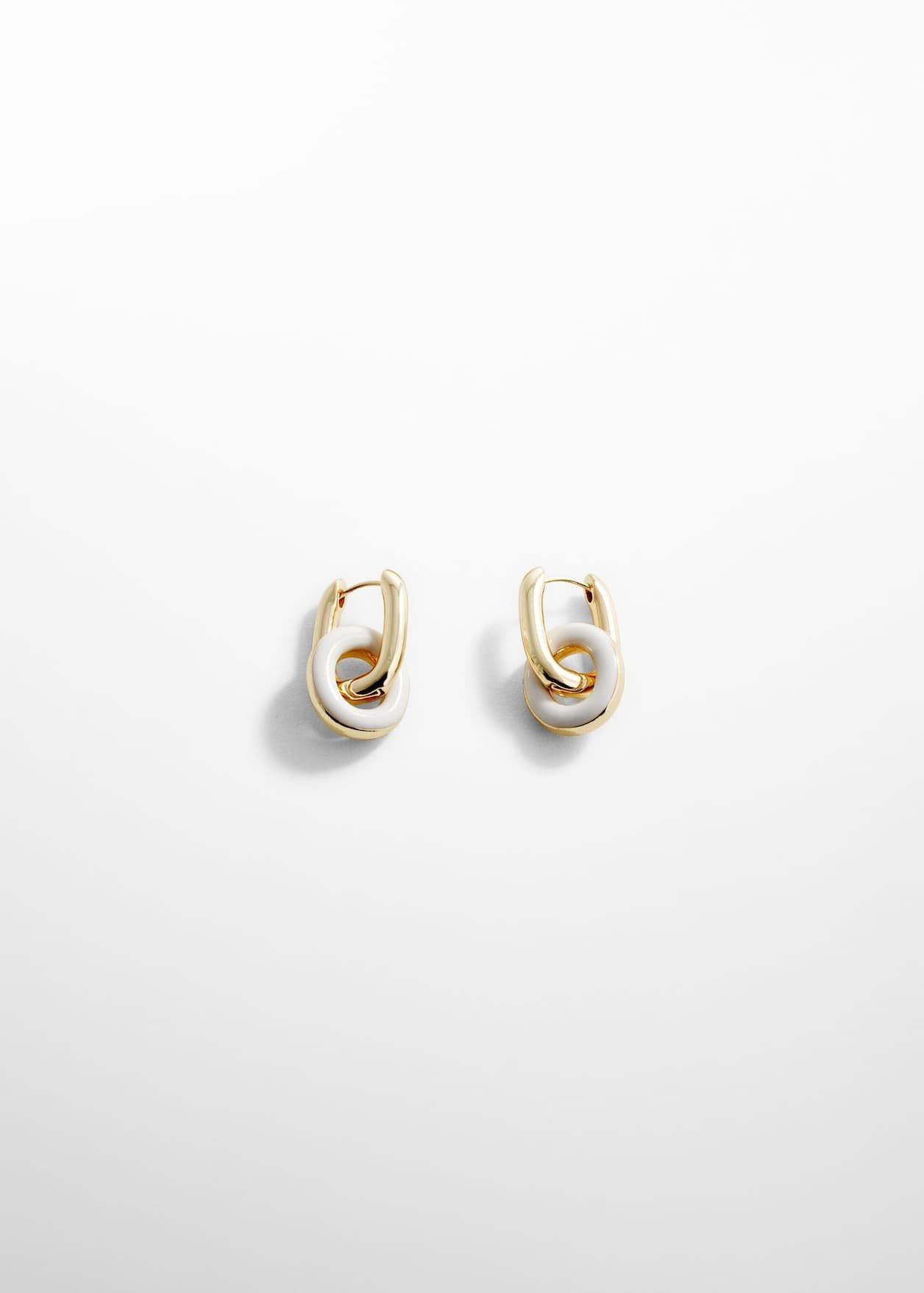 Mango - Gold Mixed Hoop Earrings