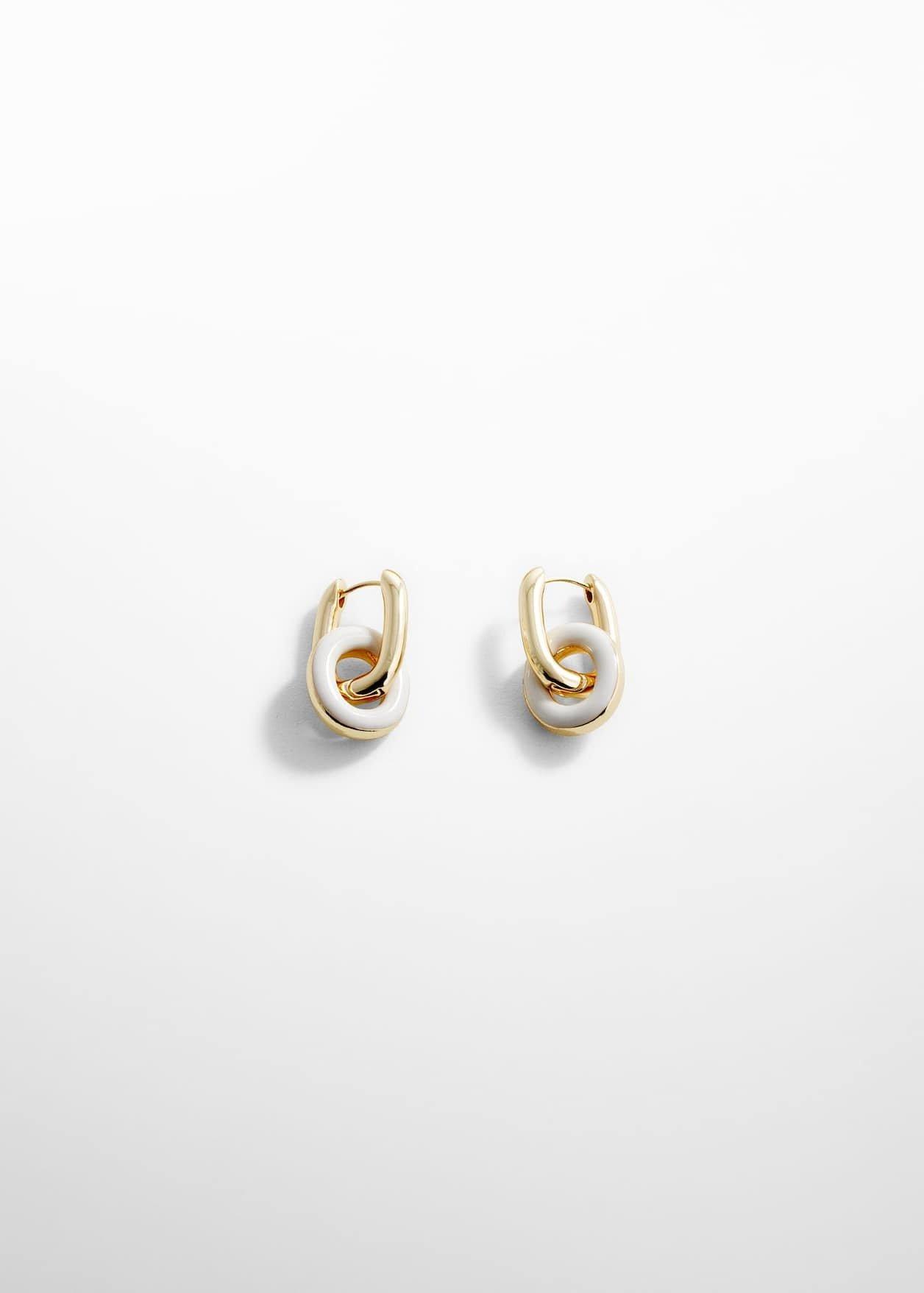 Gold Mixed Hoop Earrings, , large image number 0