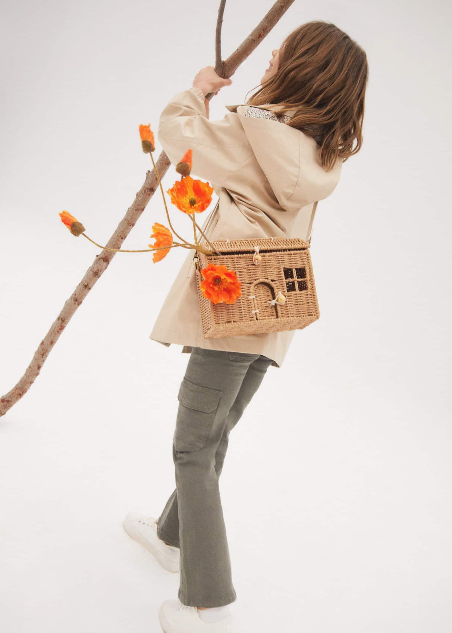 Mango - Brown Lt-Pastel House Bag, Kids Girls