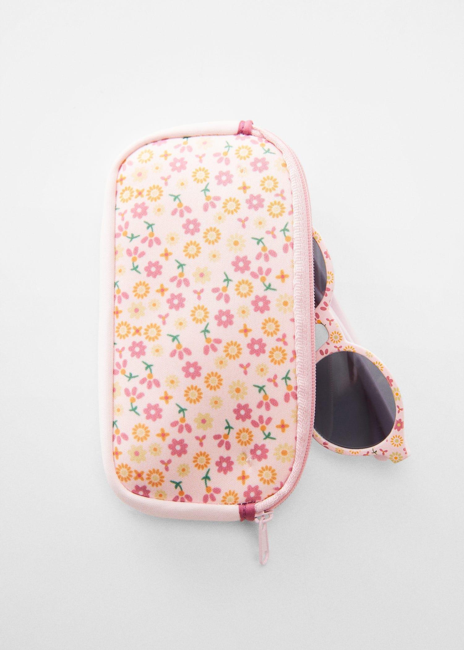Pink Lt-Pastel Printed Frame Sunglasses, Kids Girls, , large image number 2