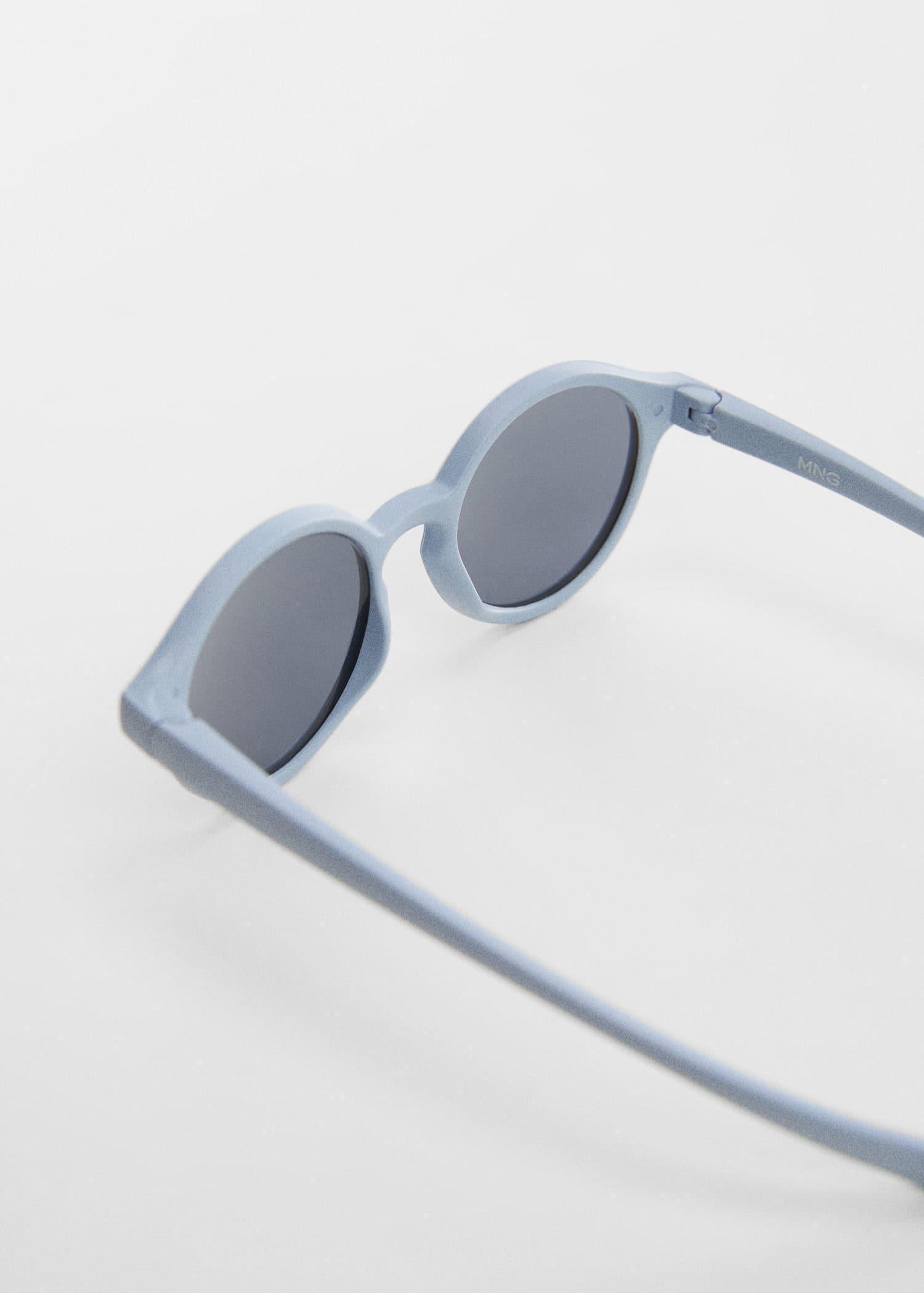 Blue Rounded Sunglasses, Kids Boys, , large image number 1