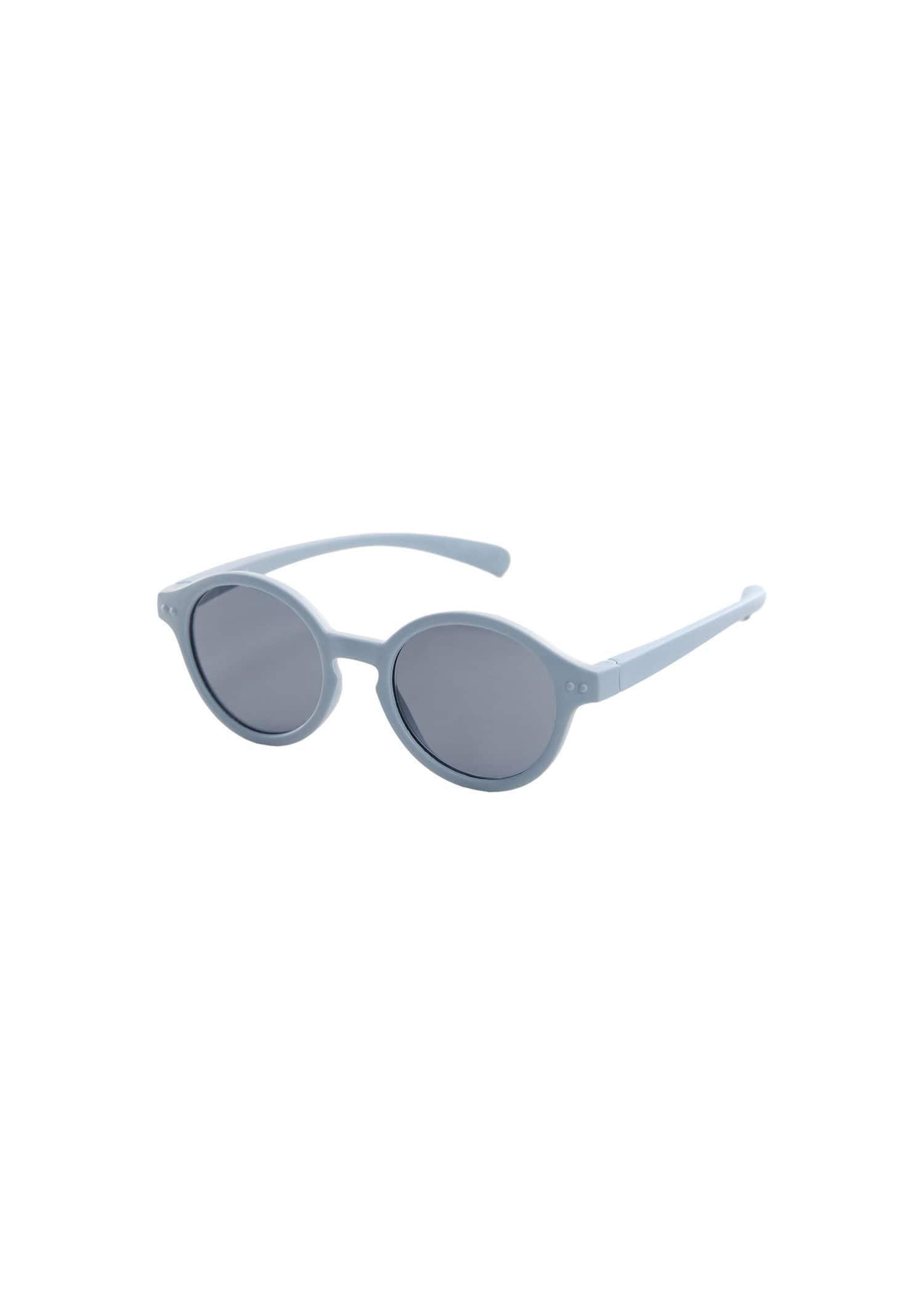Blue Rounded Sunglasses, Kids Boys, , large image number 3