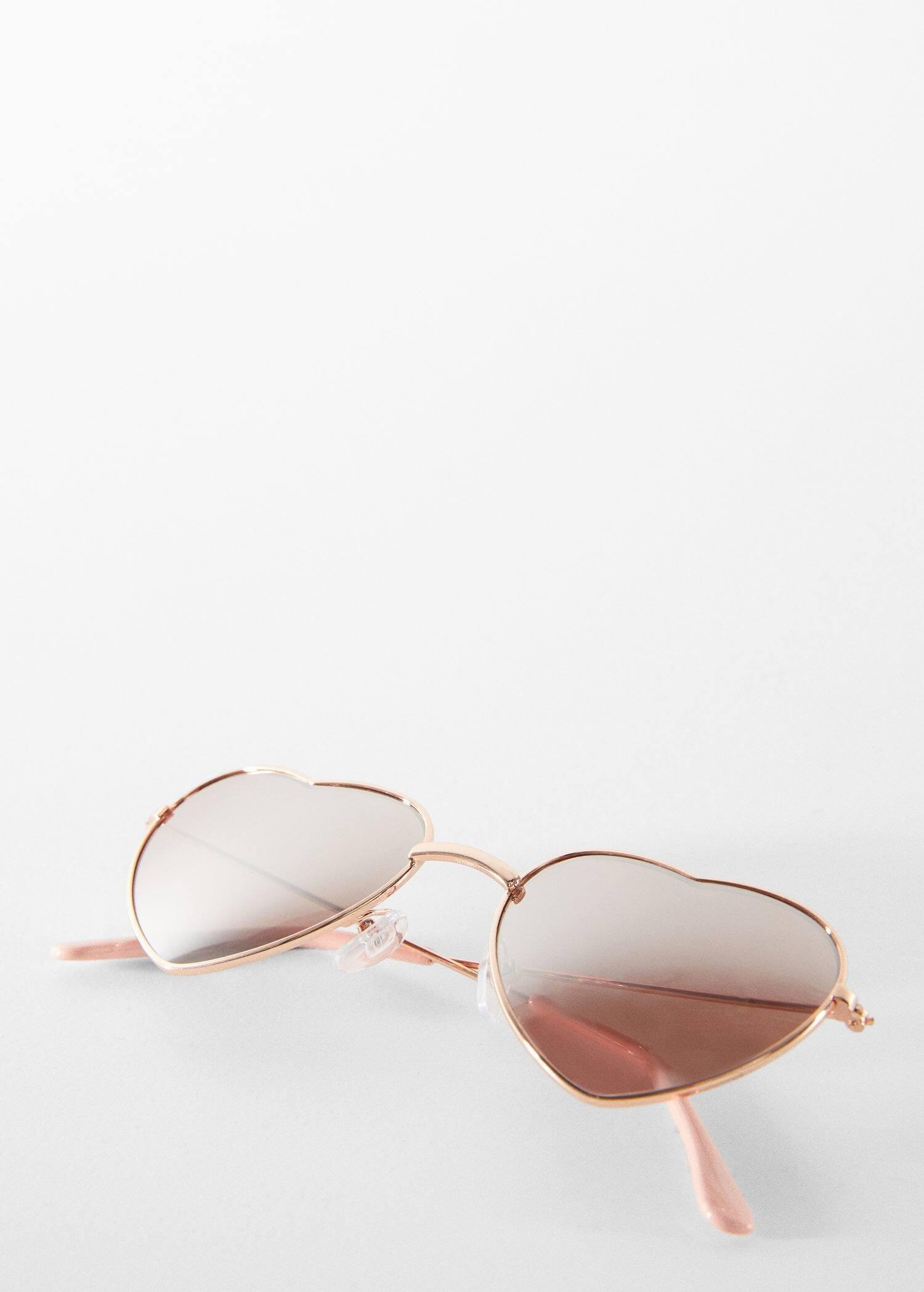 Pink Heart-Shape Sunglasses, Kids Girls, , large image number 3