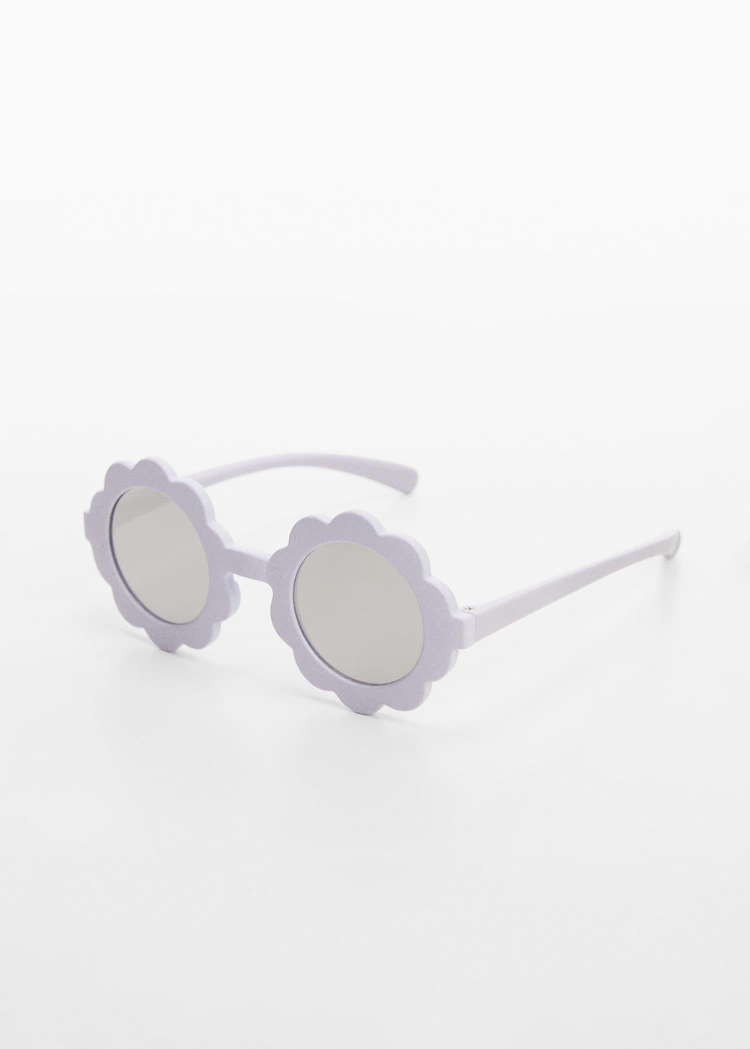 Purple Lt-Pastel Flower Sunglasses, Kids Girls, , large image number 0