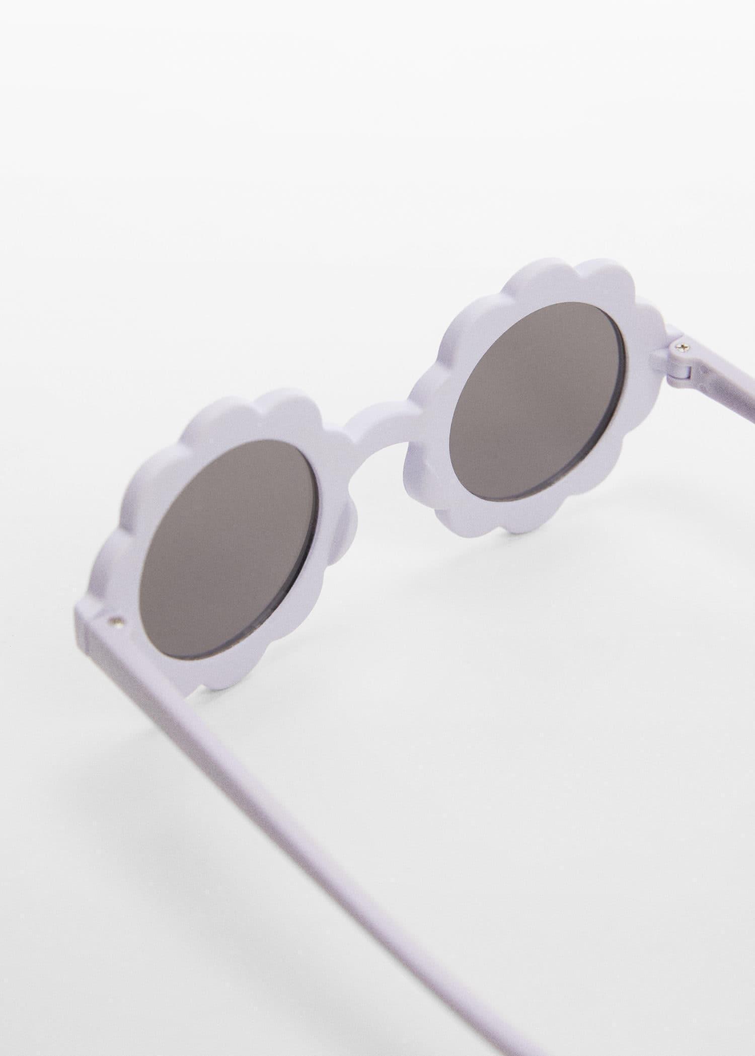 Purple Lt-Pastel Flower Sunglasses, Kids Girls, , large image number 1