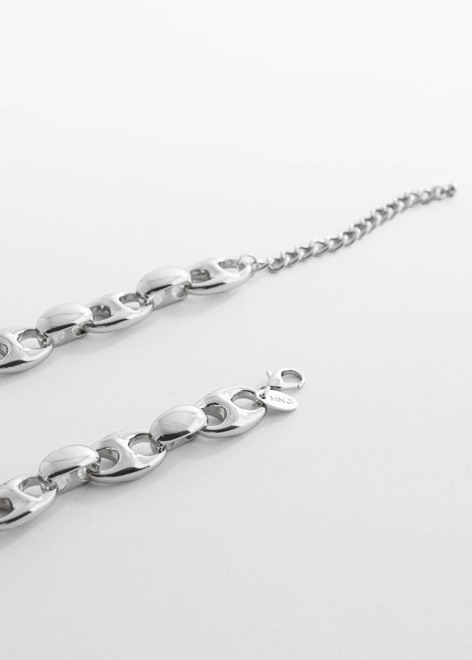 Silver Link Chain Necklace, , large image number 1