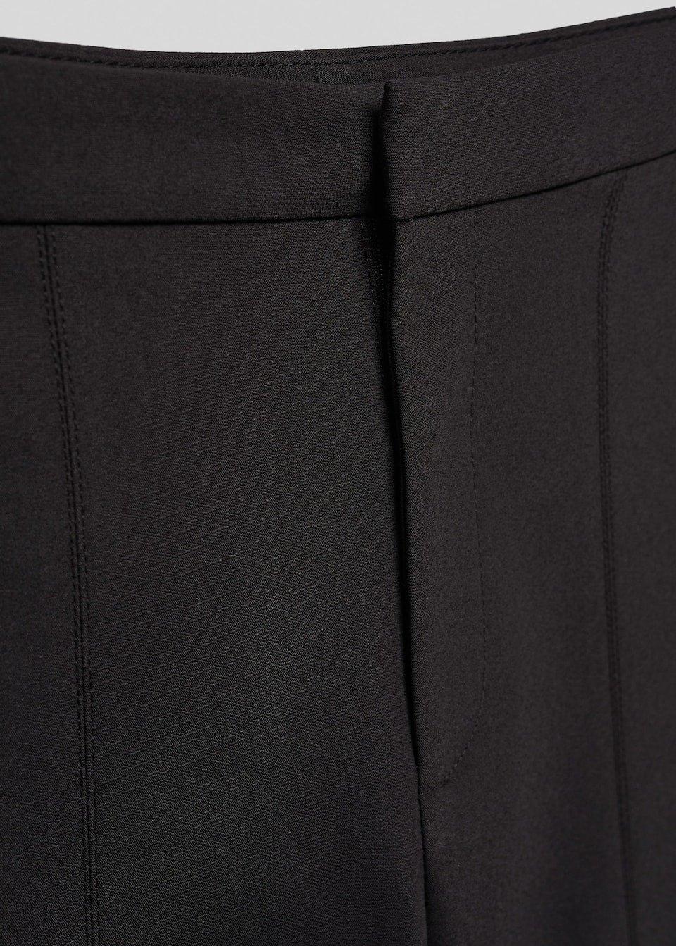 Black Crop Skinny Trousers, , large image number 7