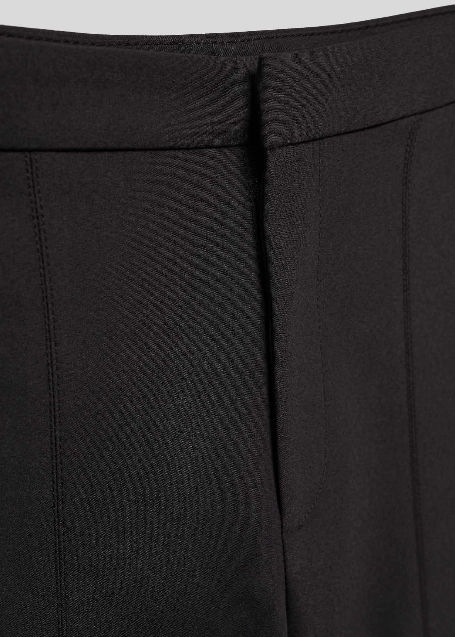 Black Crop Skinny Trousers, , large image number 8