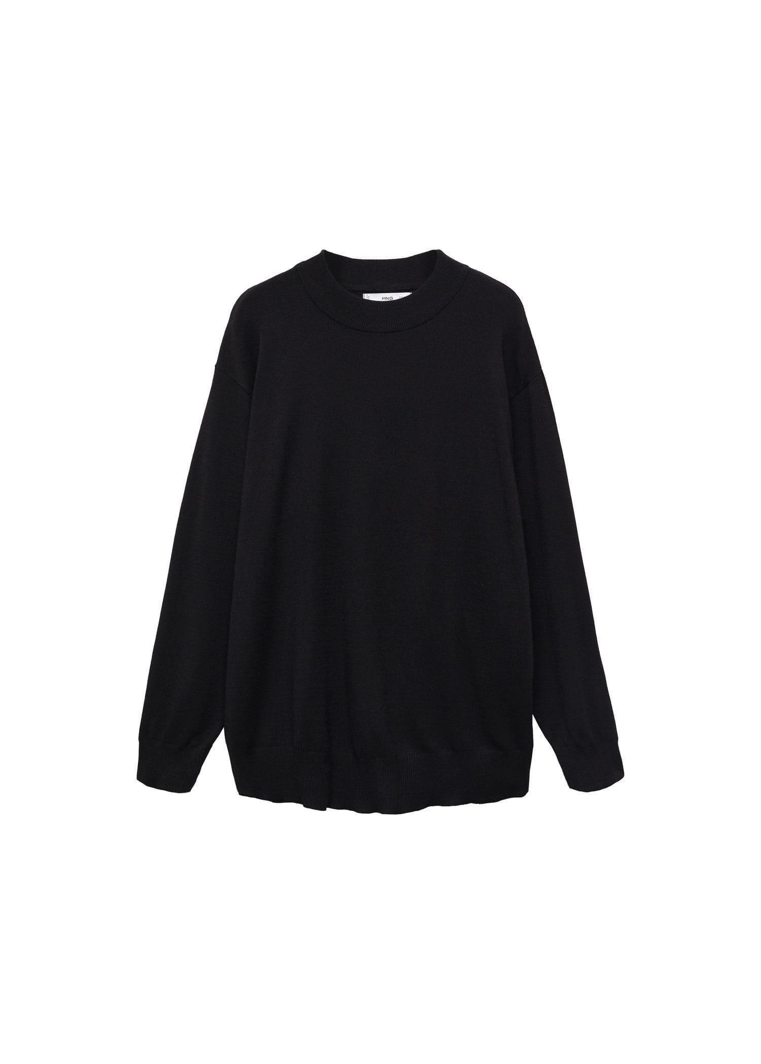 Mango - Black Knitted Sweater